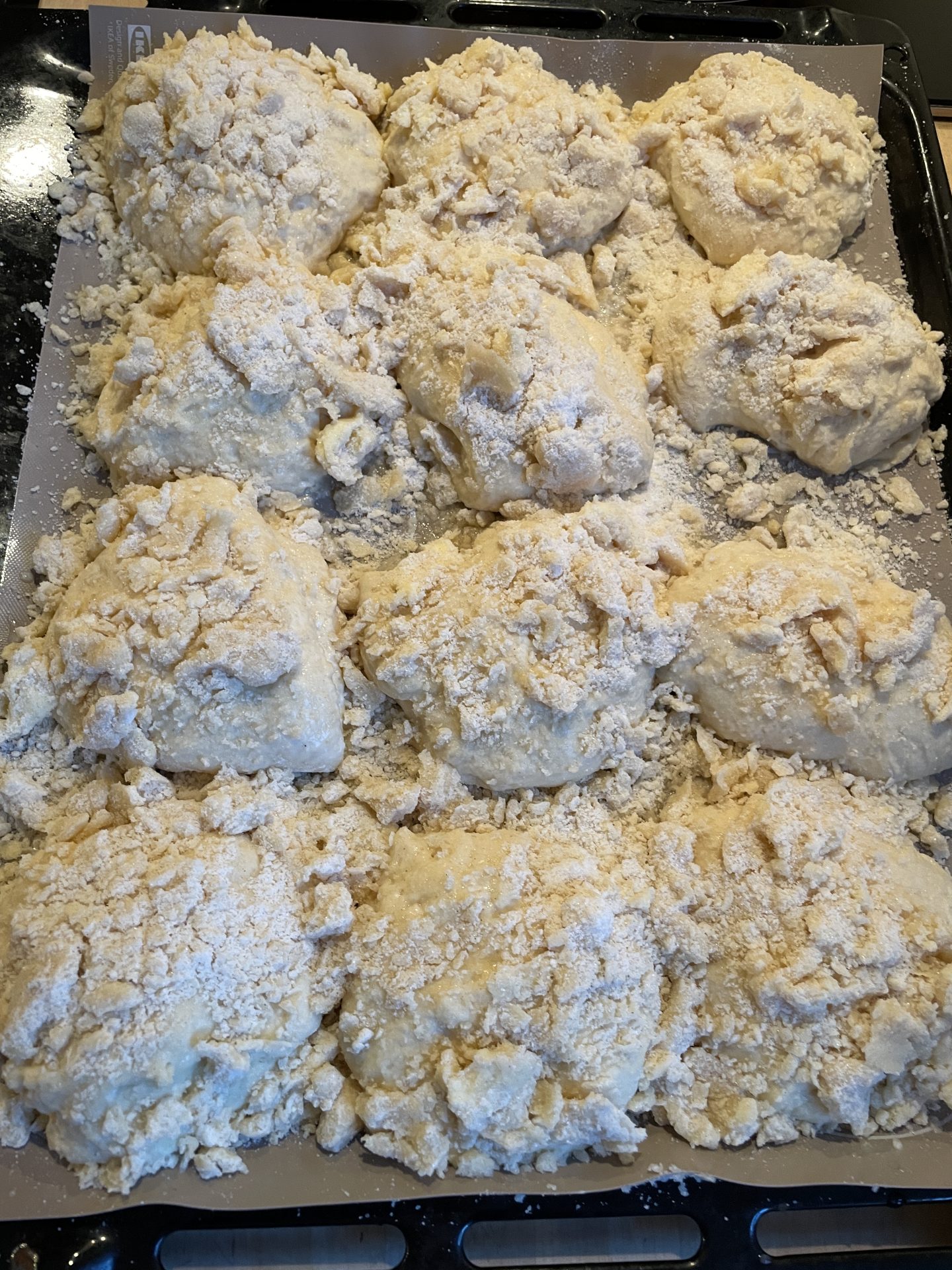 Aachener Streuselbrötchen für Ildikó von Kürthy – Schritt 4