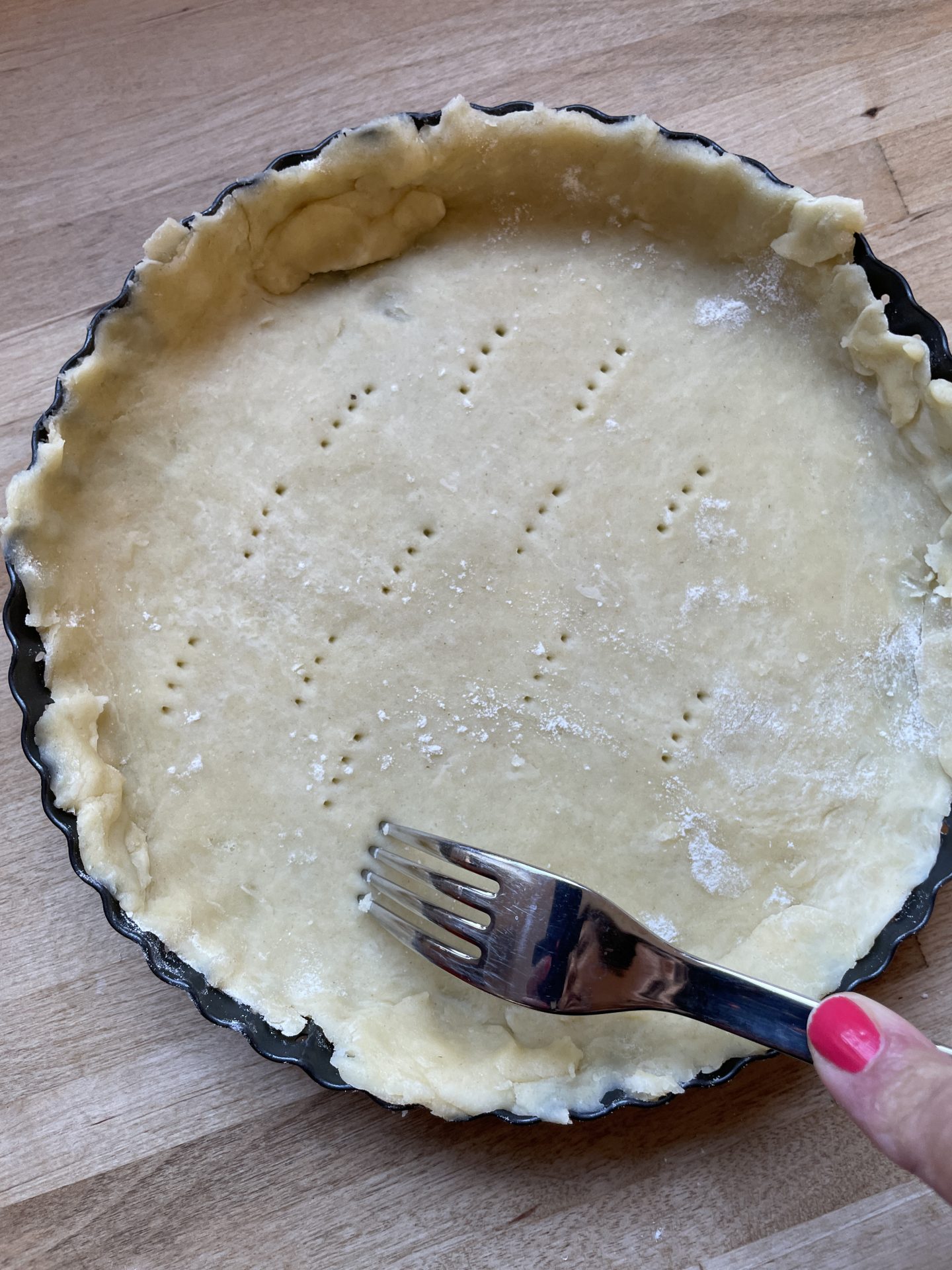 Aprikosen-Tarte mit Lavendel – Schritt 3