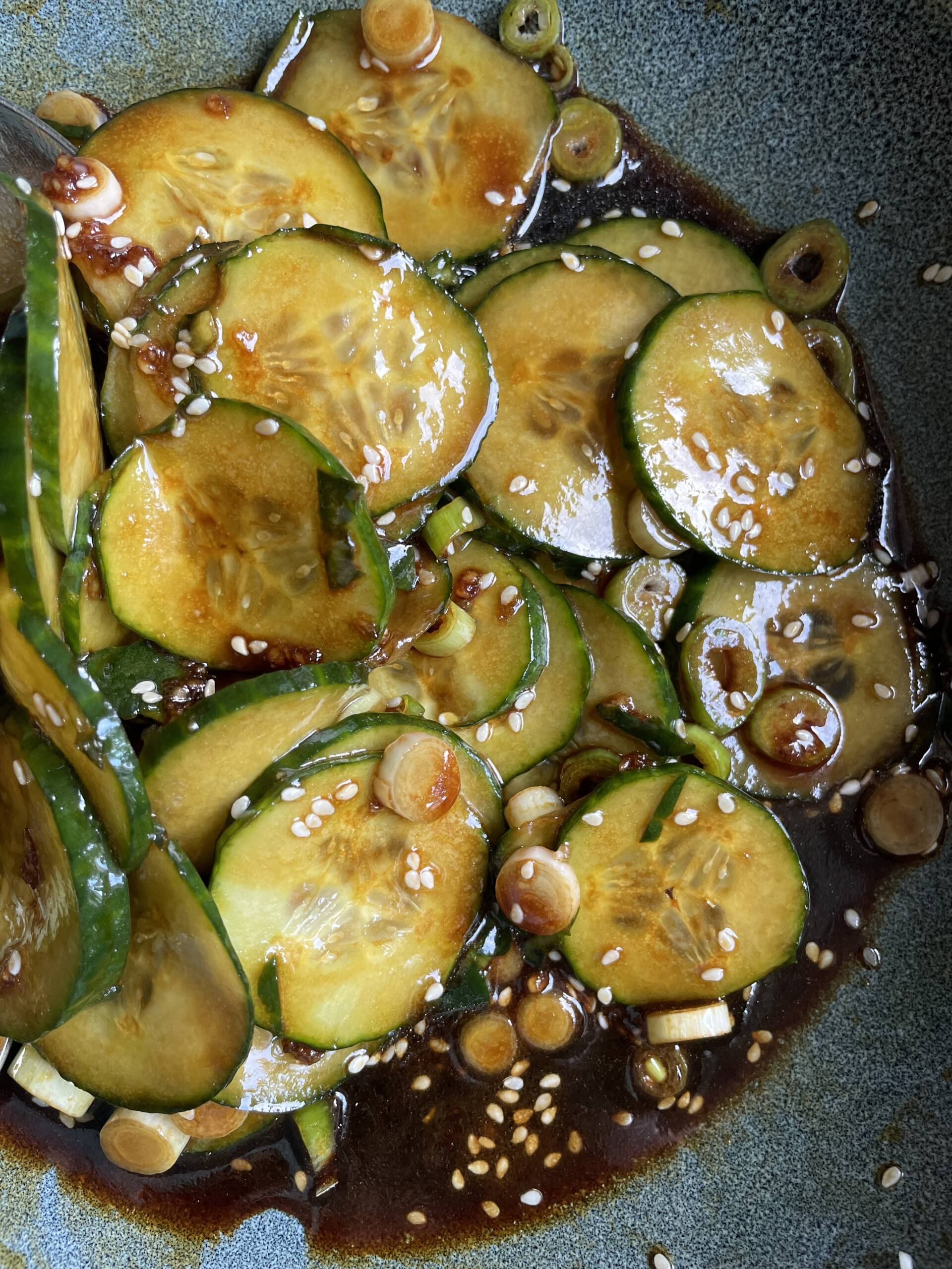 Asia-Gurkensalat vom Cucumber-Guy