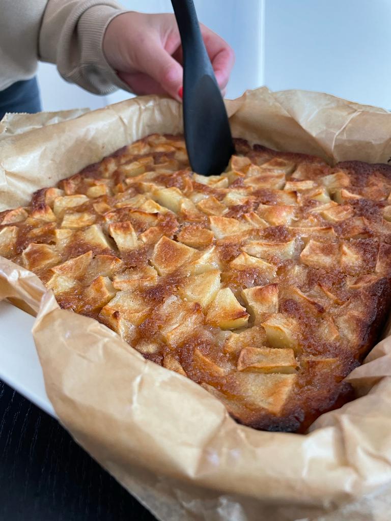 Baked Apple Pudding für Winston Churchill 