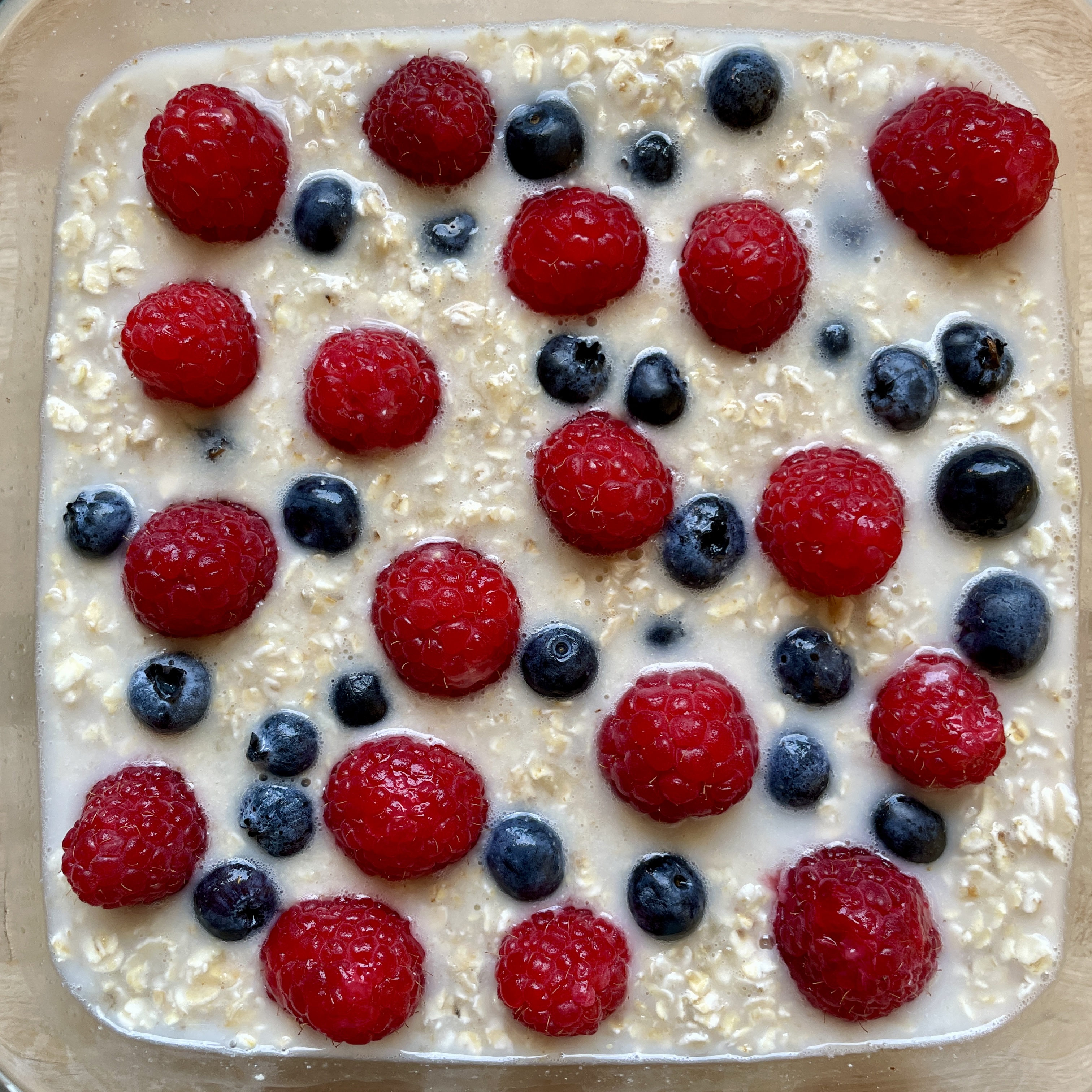 Baked Oats aus dem Airfryer – Schritt 4