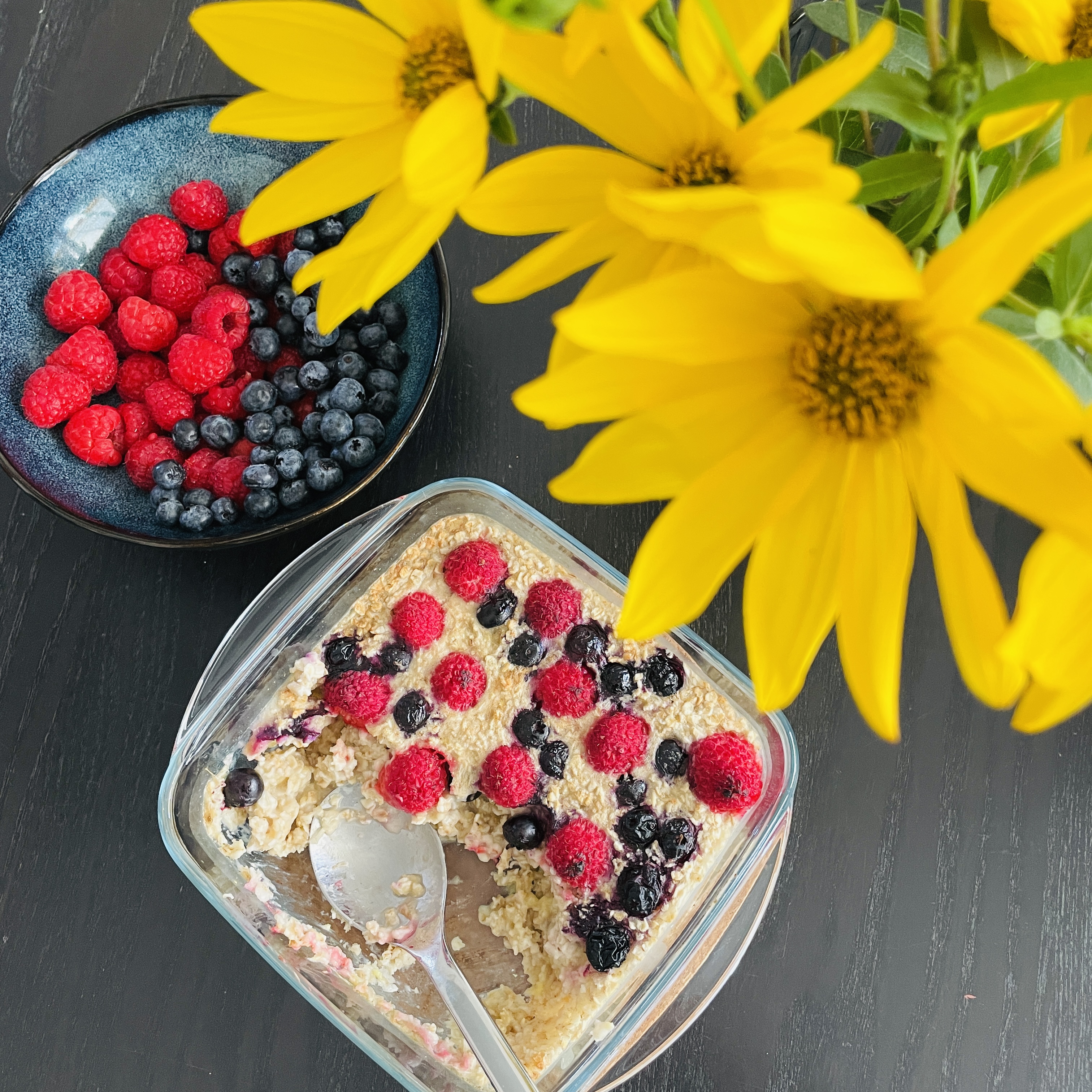 Baked Oats aus dem Airfryer