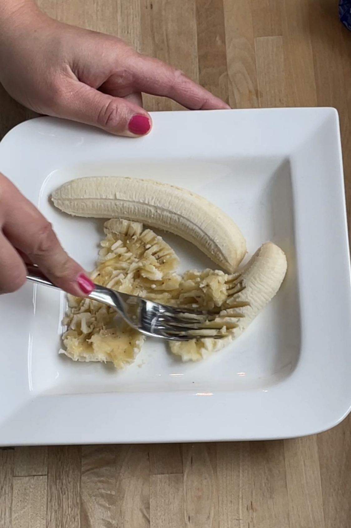 Bananen-Zimt-Blondies – Schritt 2