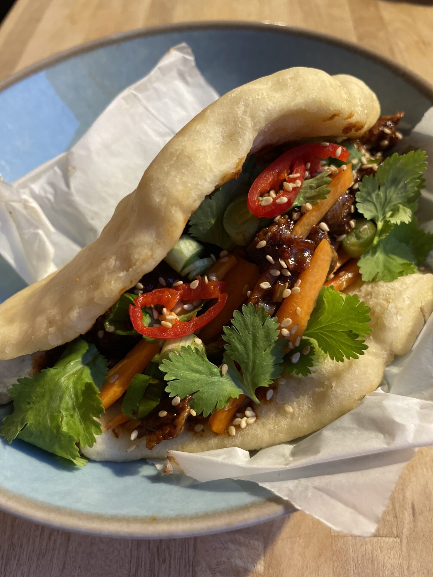 Bao Buns (gedämpfte asiatische Teigtaschen) – Schritt 12