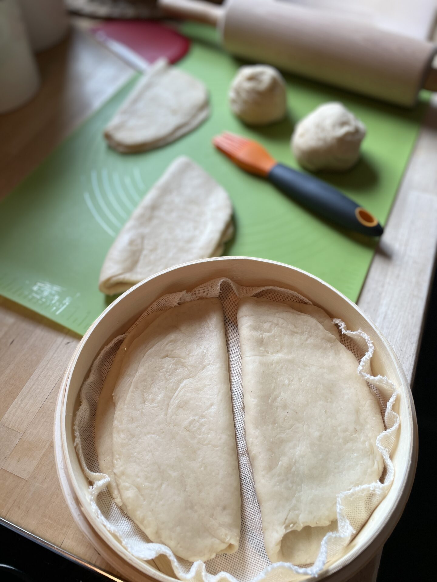 Bao Buns (gedämpfte asiatische Teigtaschen) – Schritt 3
