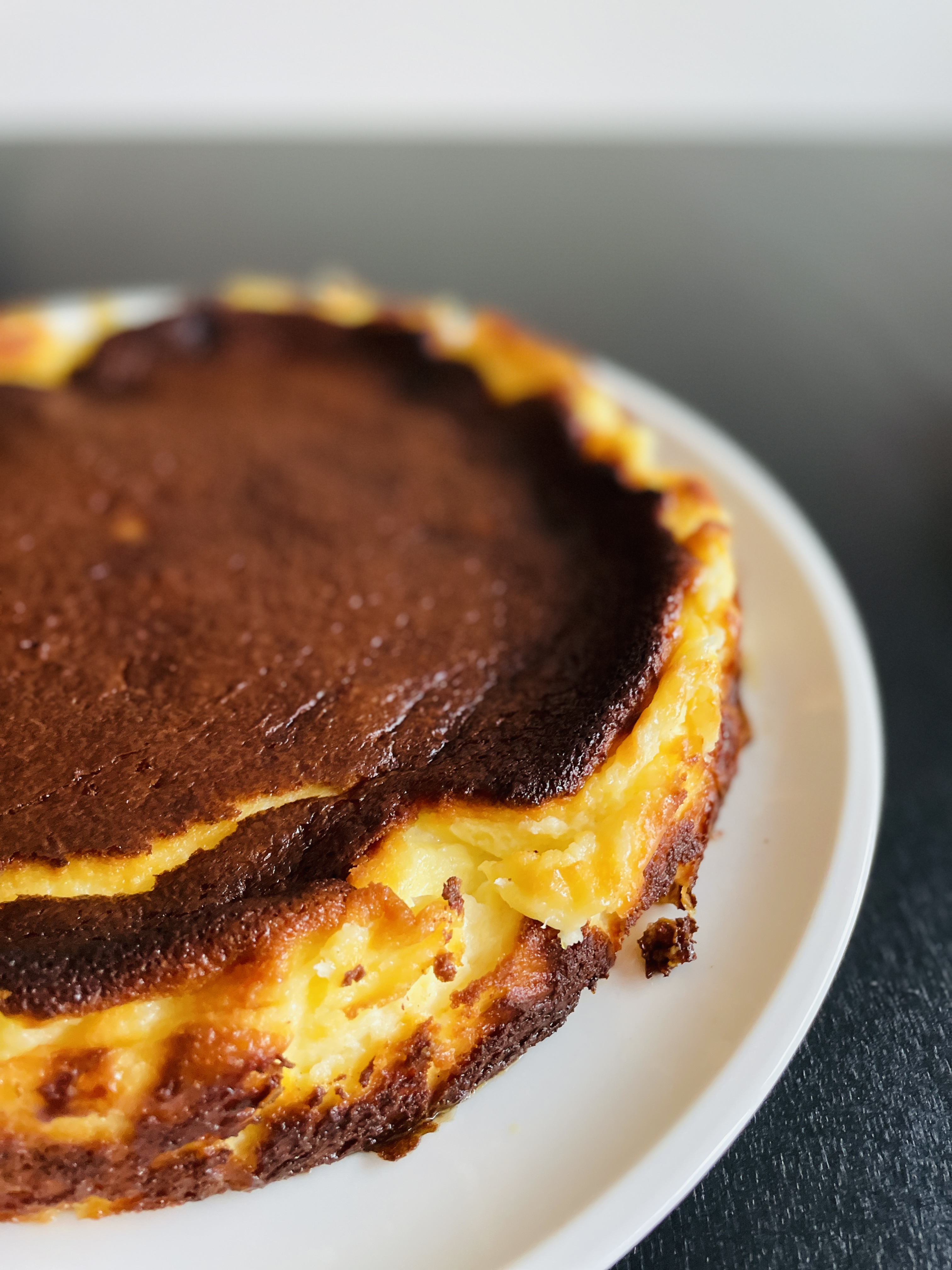 Baskischer Käsekuchen ohne Boden – Schritt 9