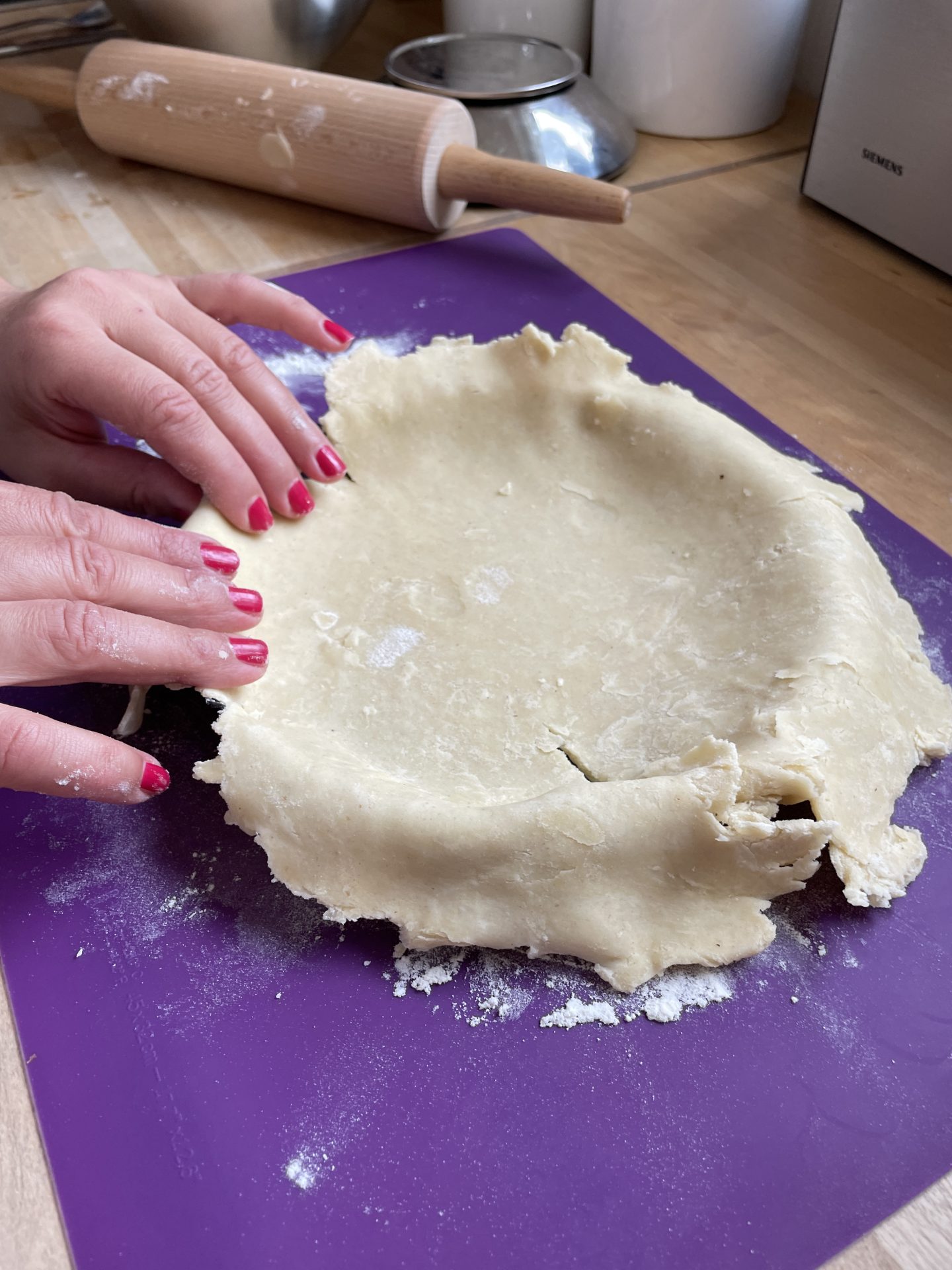 Coronation-Quiche (Rezept herausgegeben vom britischen Königshaus) – Schritt 2