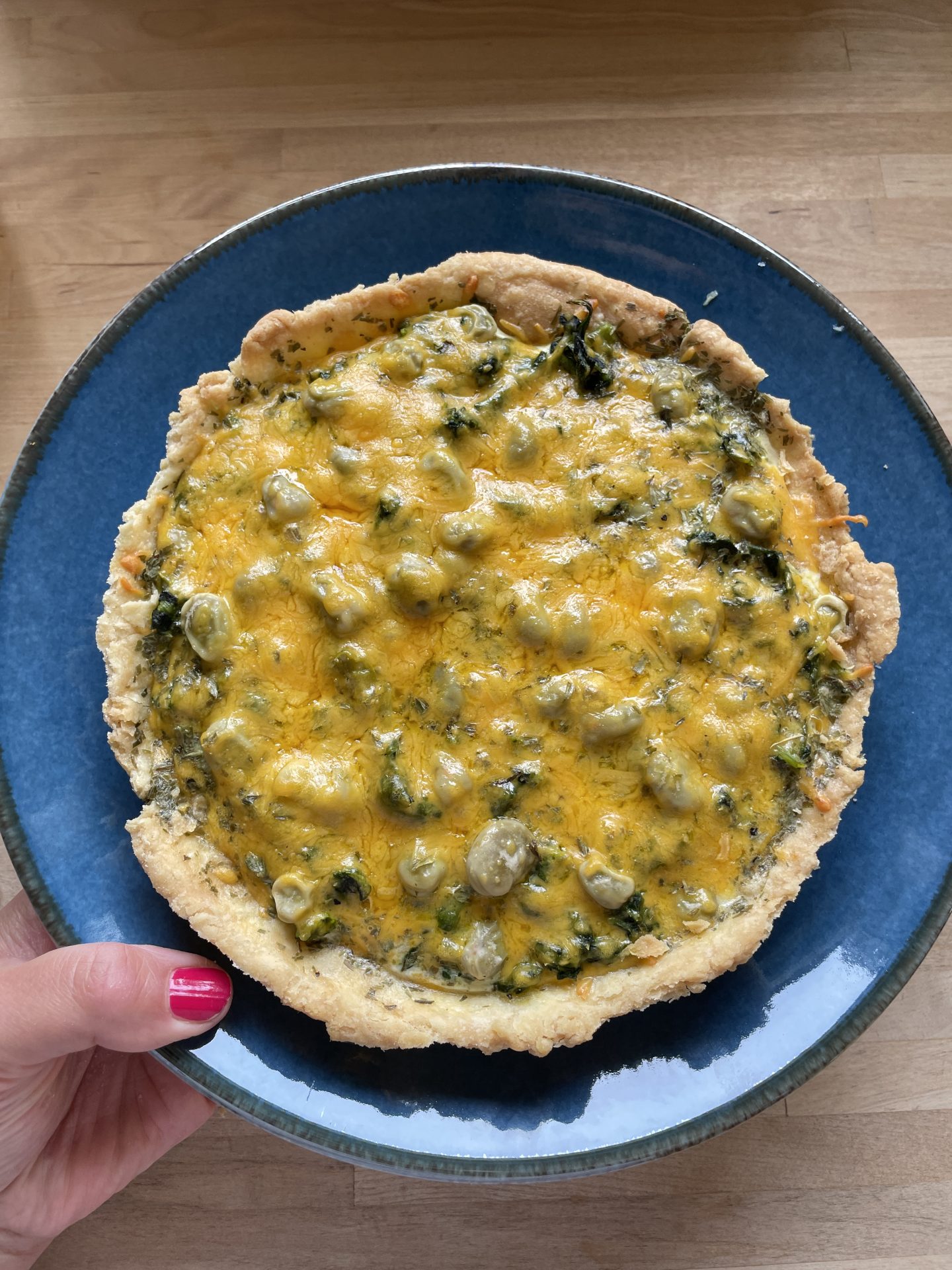 Coronation-Quiche (Rezept herausgegeben vom britischen Königshaus)