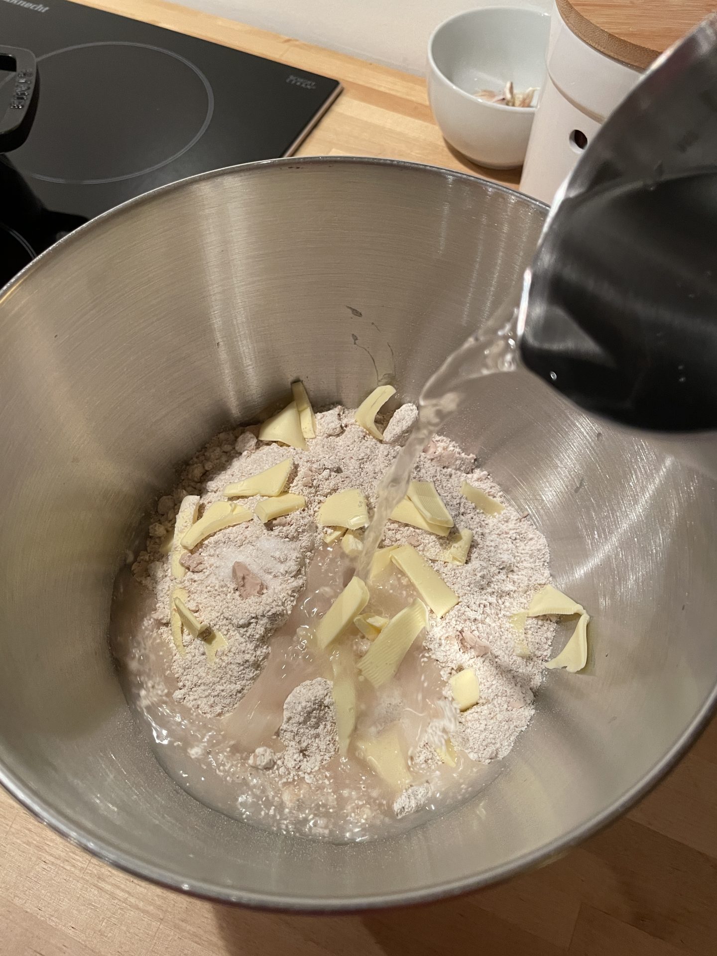 Dinkelvollkorn-Brötchen – Schritt 1