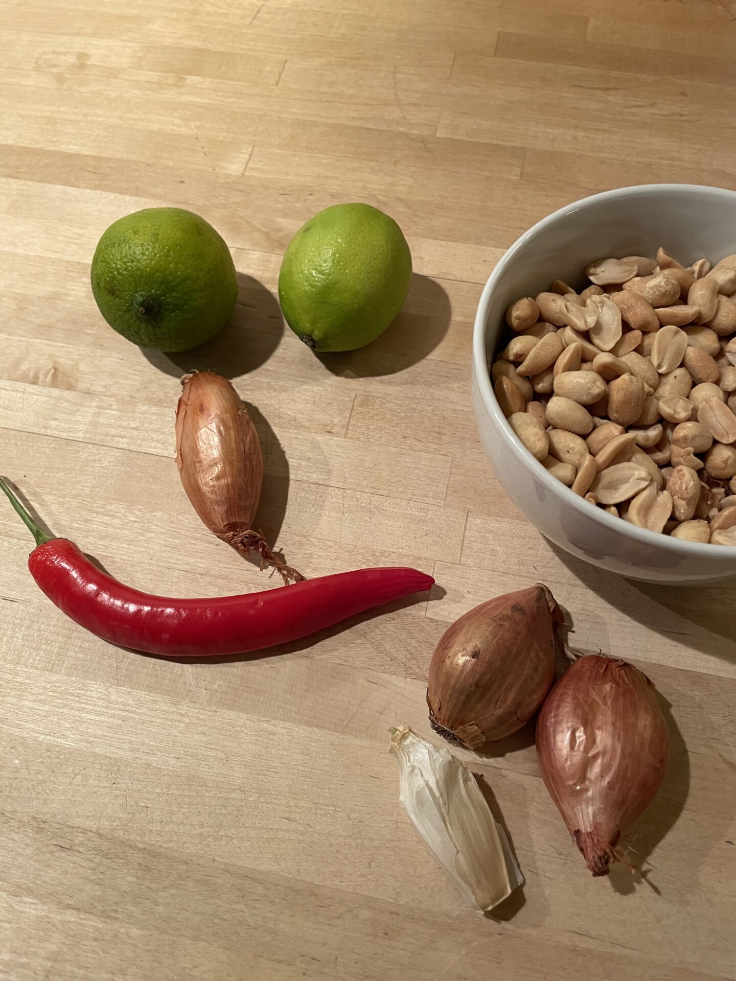 Erdnuss-Dressing für Gado-Gado – Schritt 1