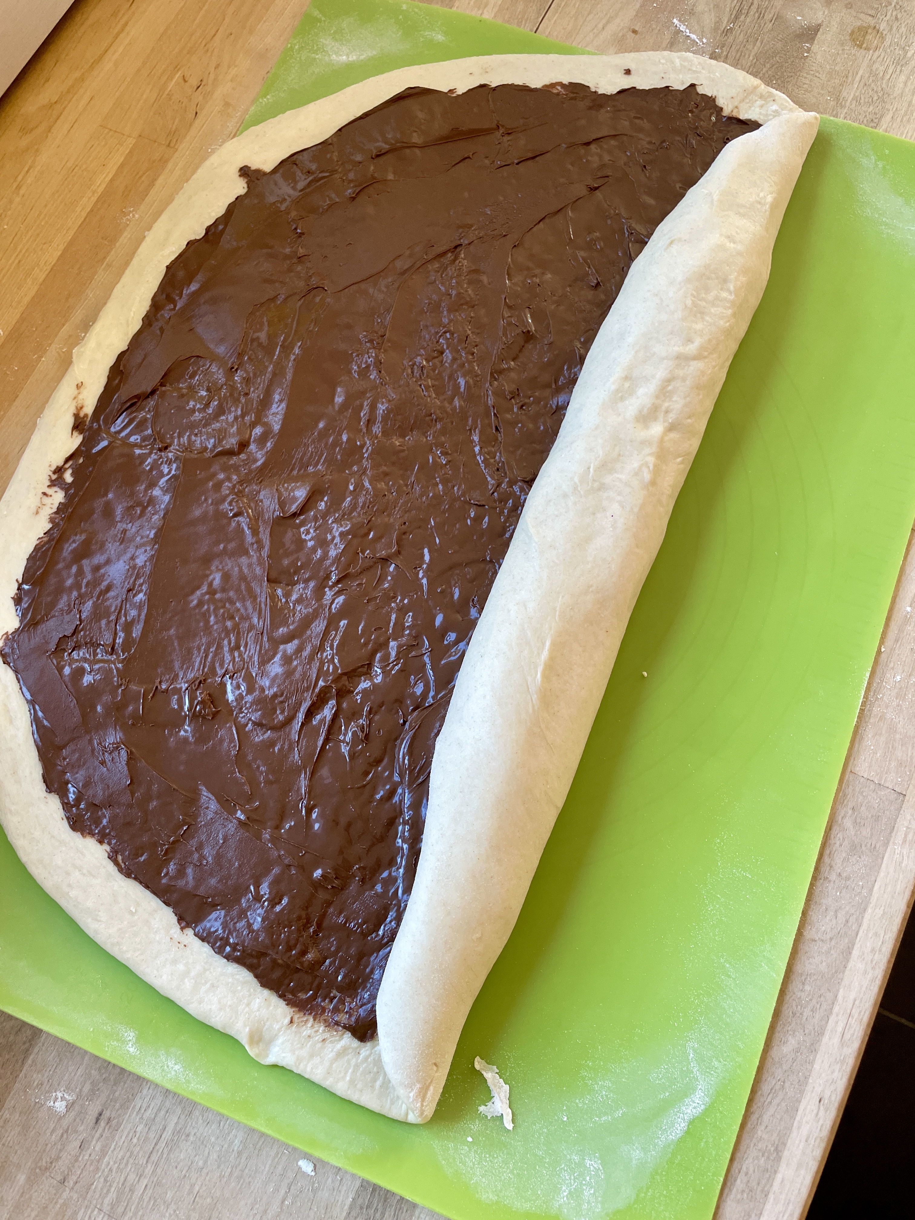 Hefezopf mit Nutella – Schritt 5