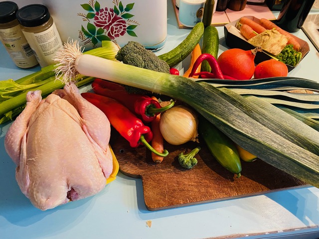 Hühnersuppe à la Ildikó von Kürthy