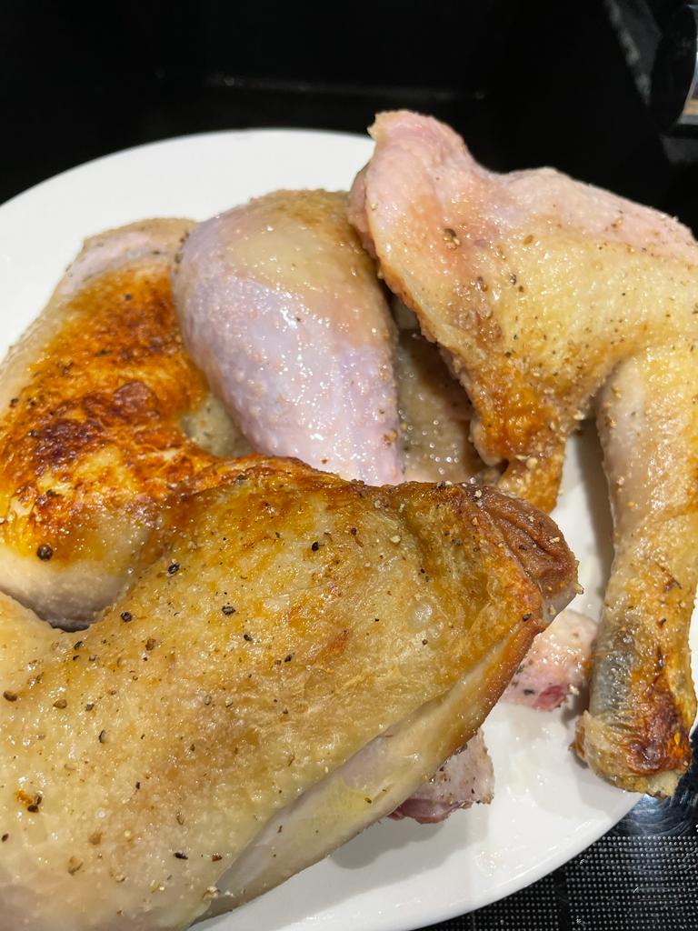 Huhn Marengo nach Napoleon Thadeusz – Schritt 1