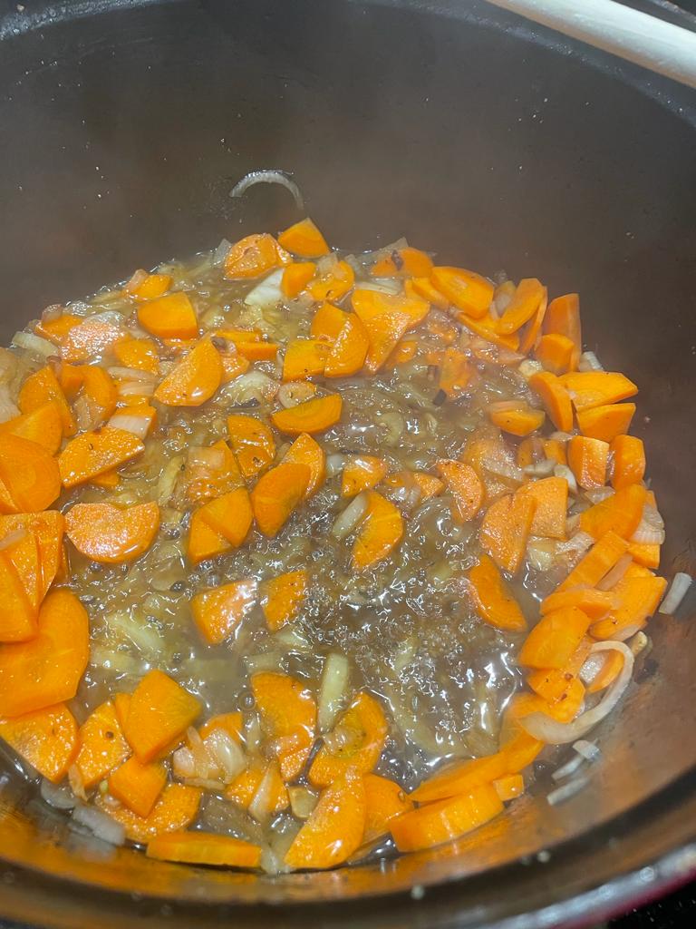 Huhn Marengo nach Napoleon Thadeusz – Schritt 2