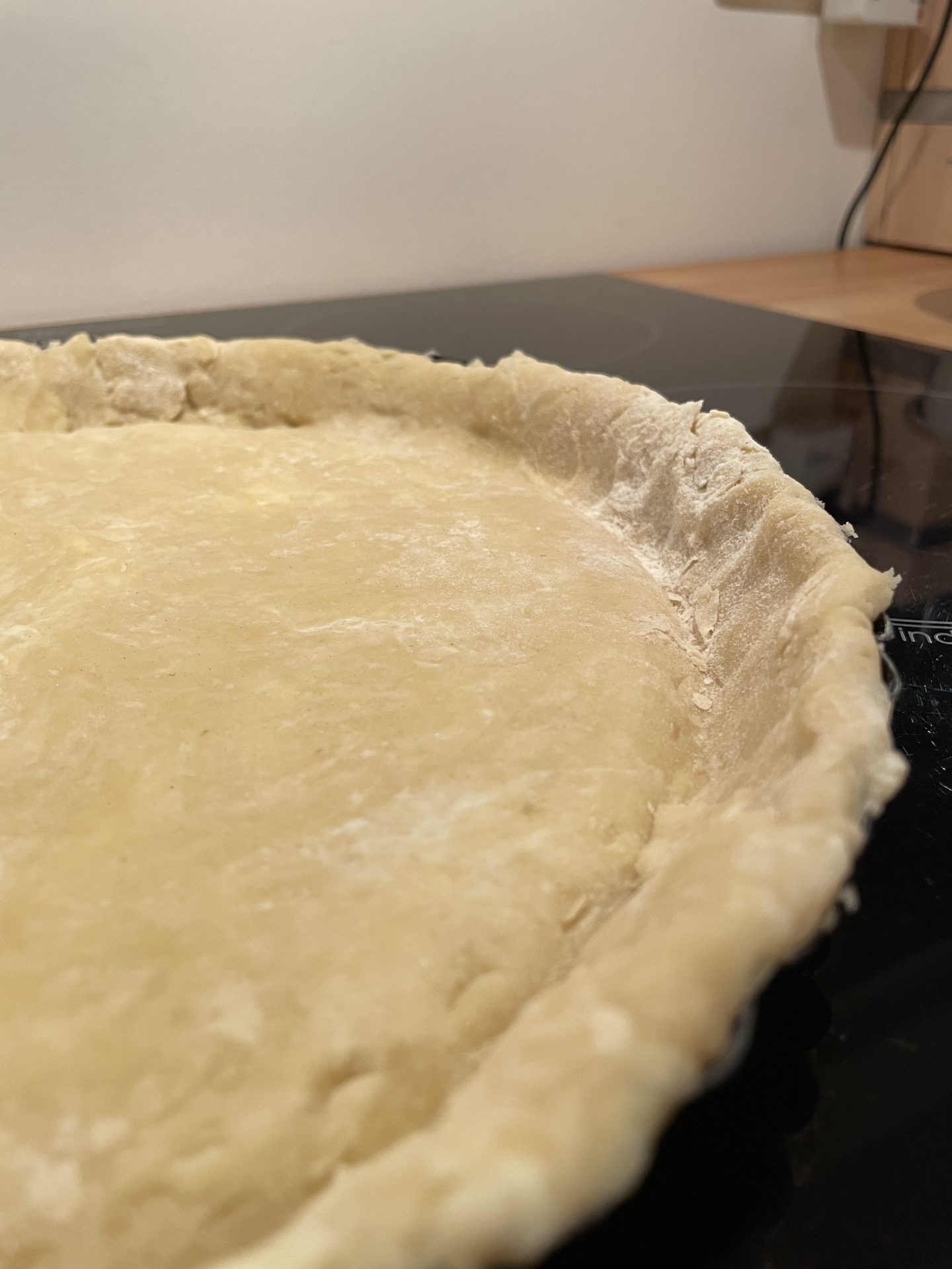 Kartoffel-Tarte (Tarte aux pommes de terre) – Schritt 1