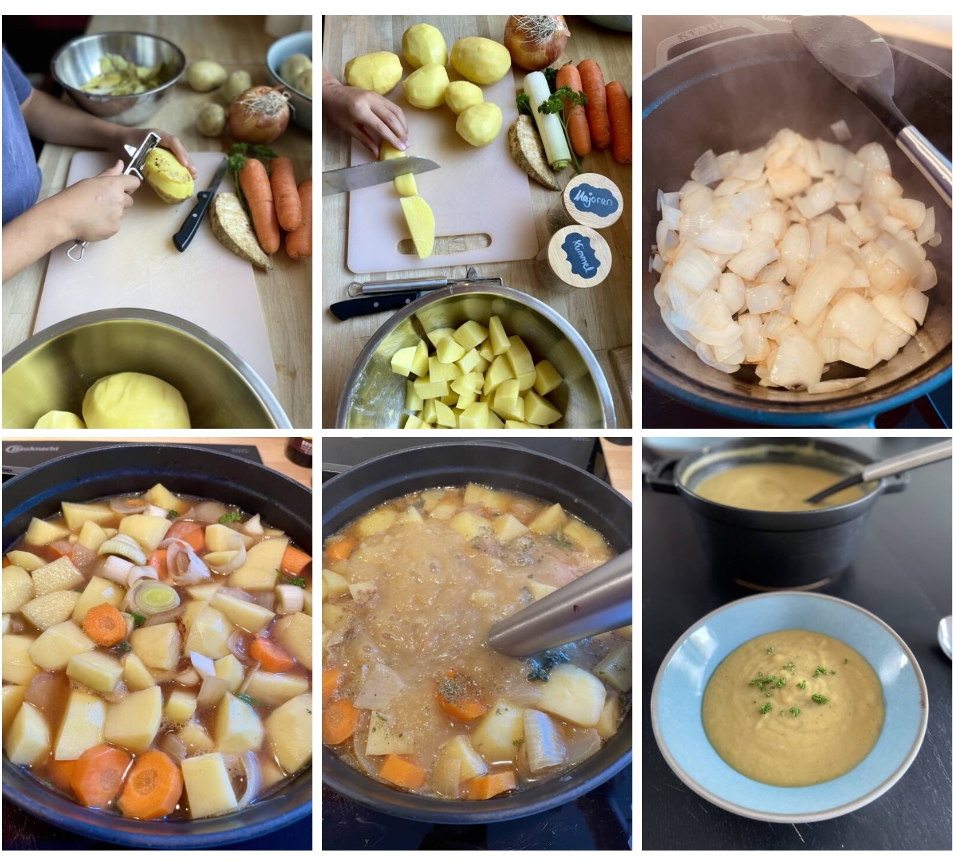 Kartoffelsuppe – Schritt 5