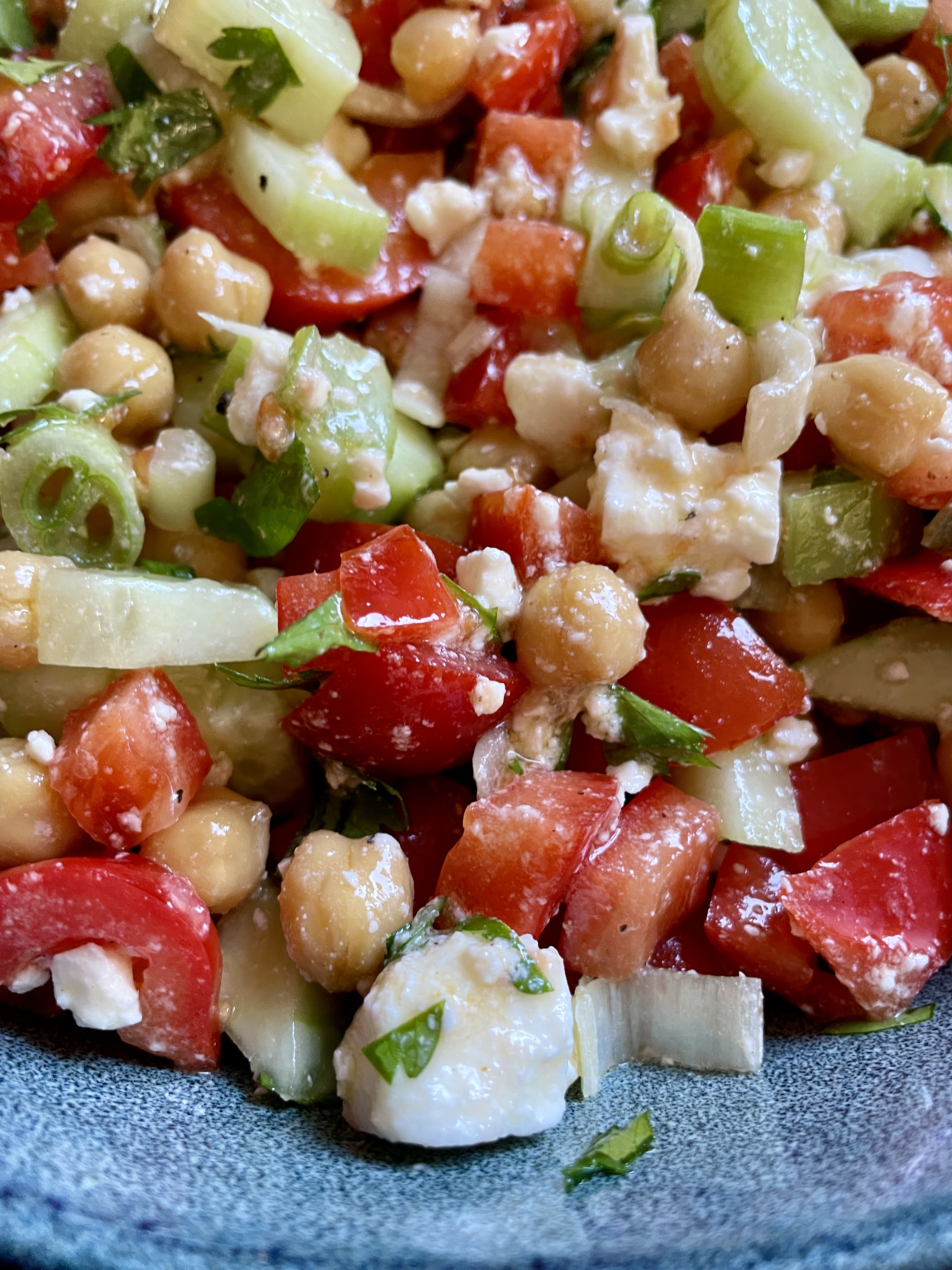 Kichererbsen-Feta-Salat
