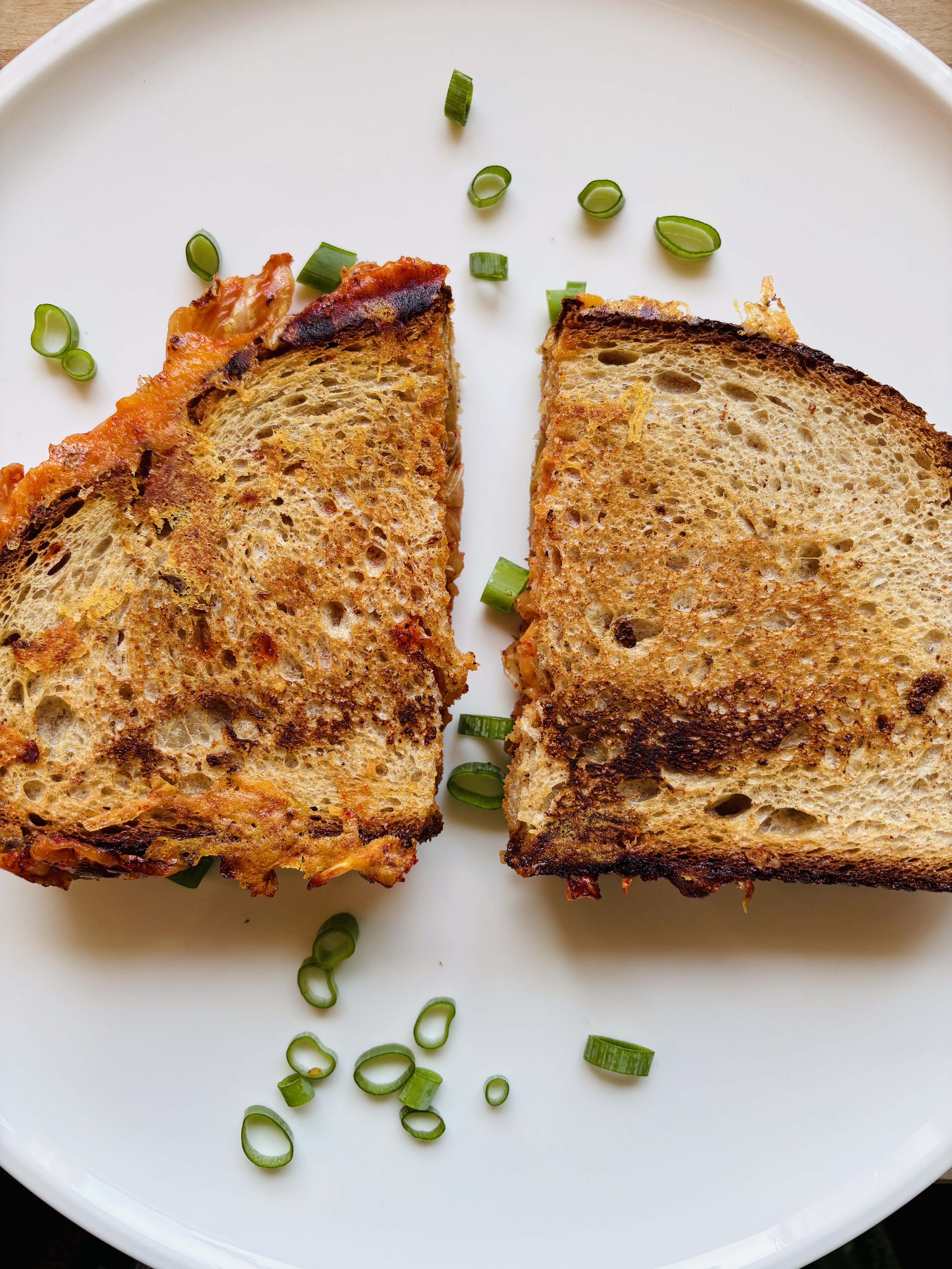 Kimchi Grilled Cheese Sandwich – Schritt 6