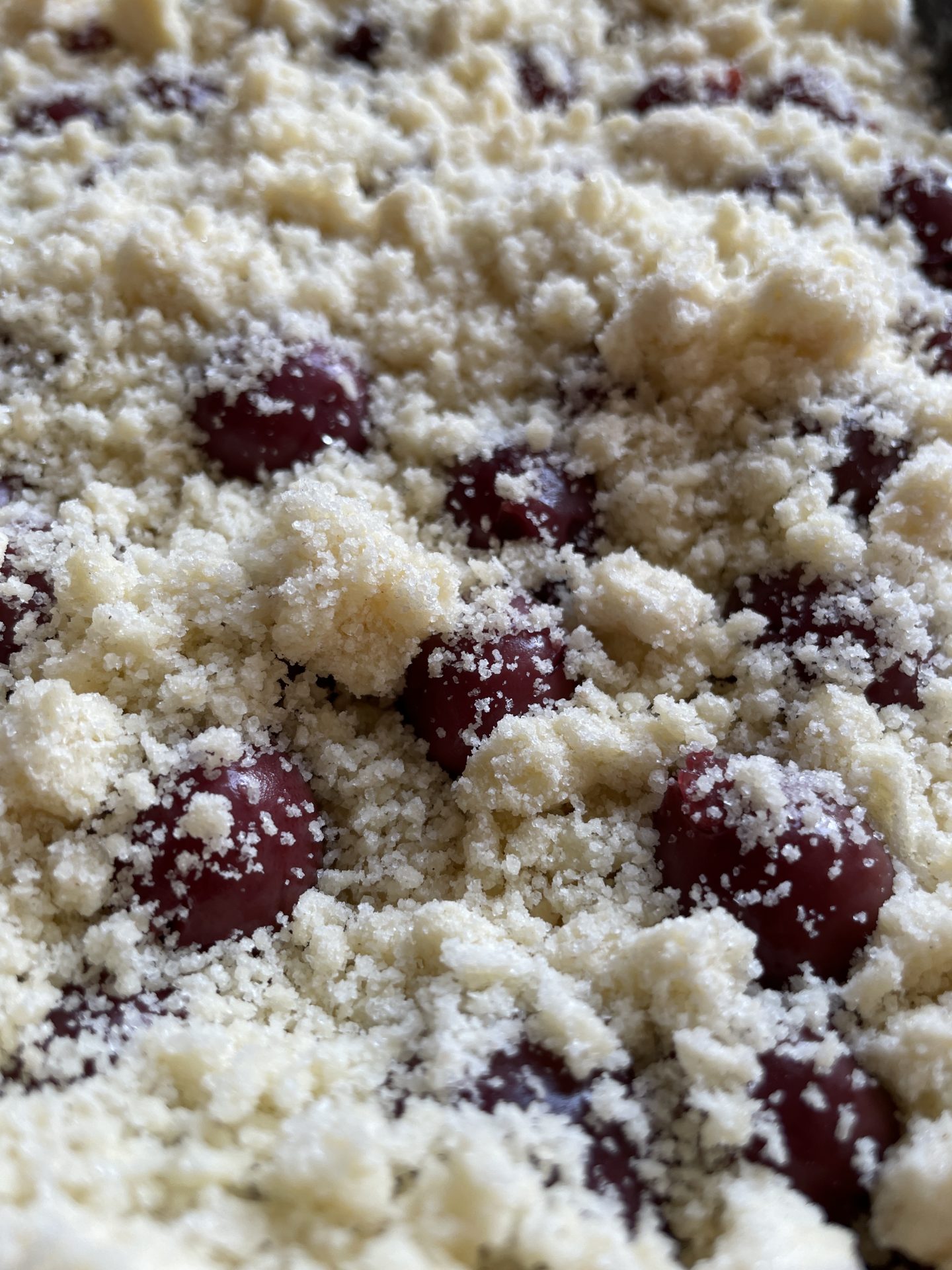 Kirsch-Streusel-Kuchen – Schritt 3