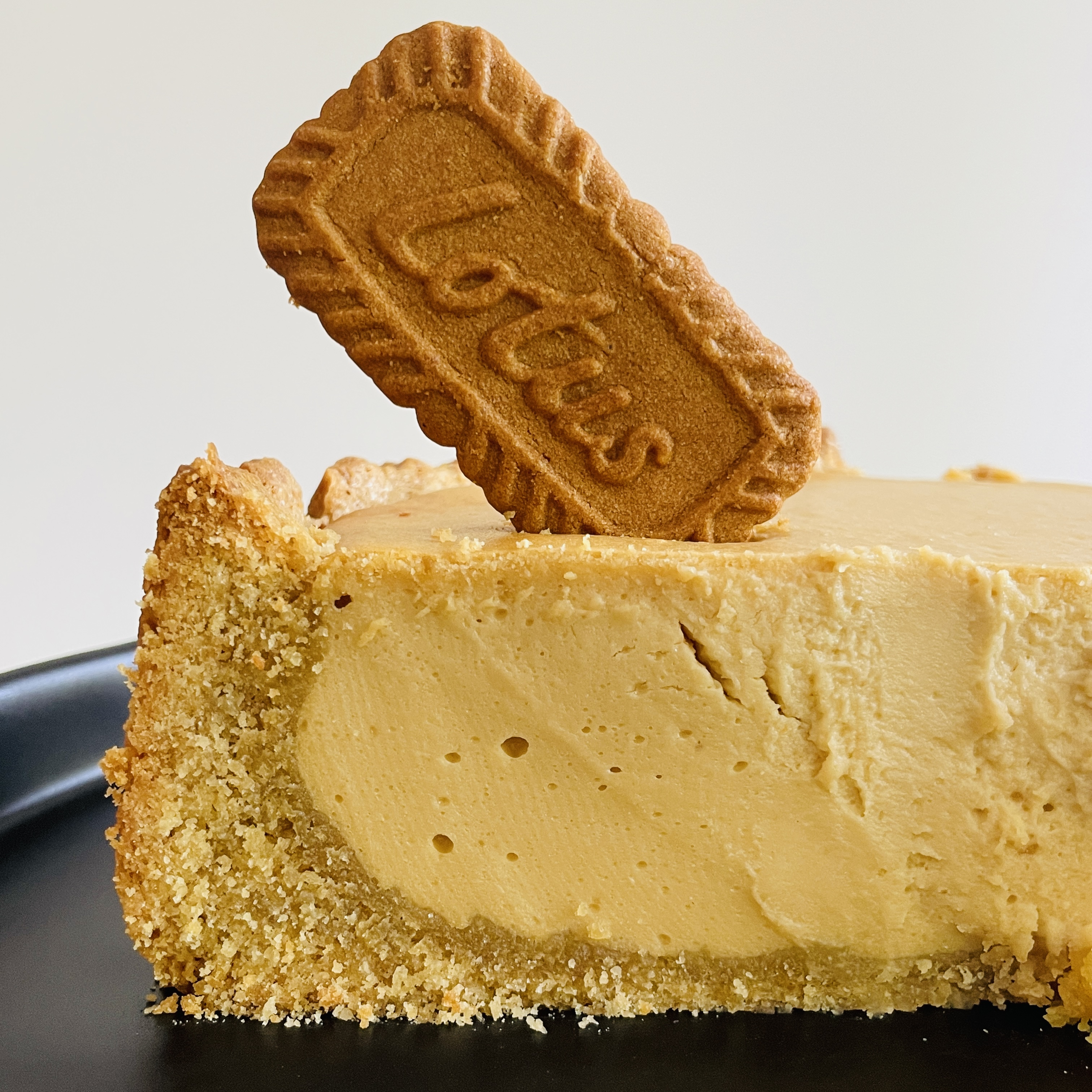 Kleiner Biscoff-Käsekuchen