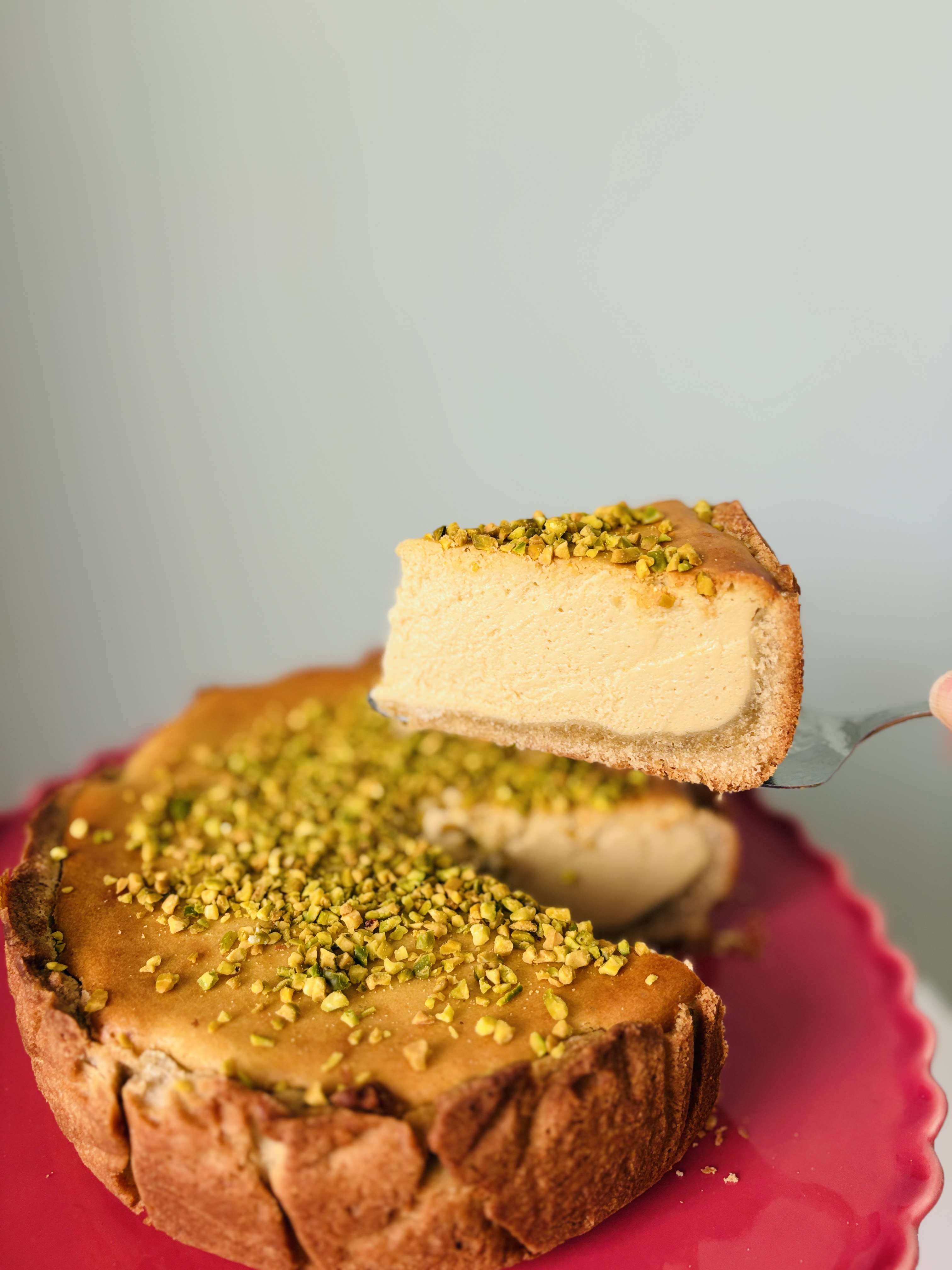 Kleiner Pistazien-Käsekuchen – Schritt 5