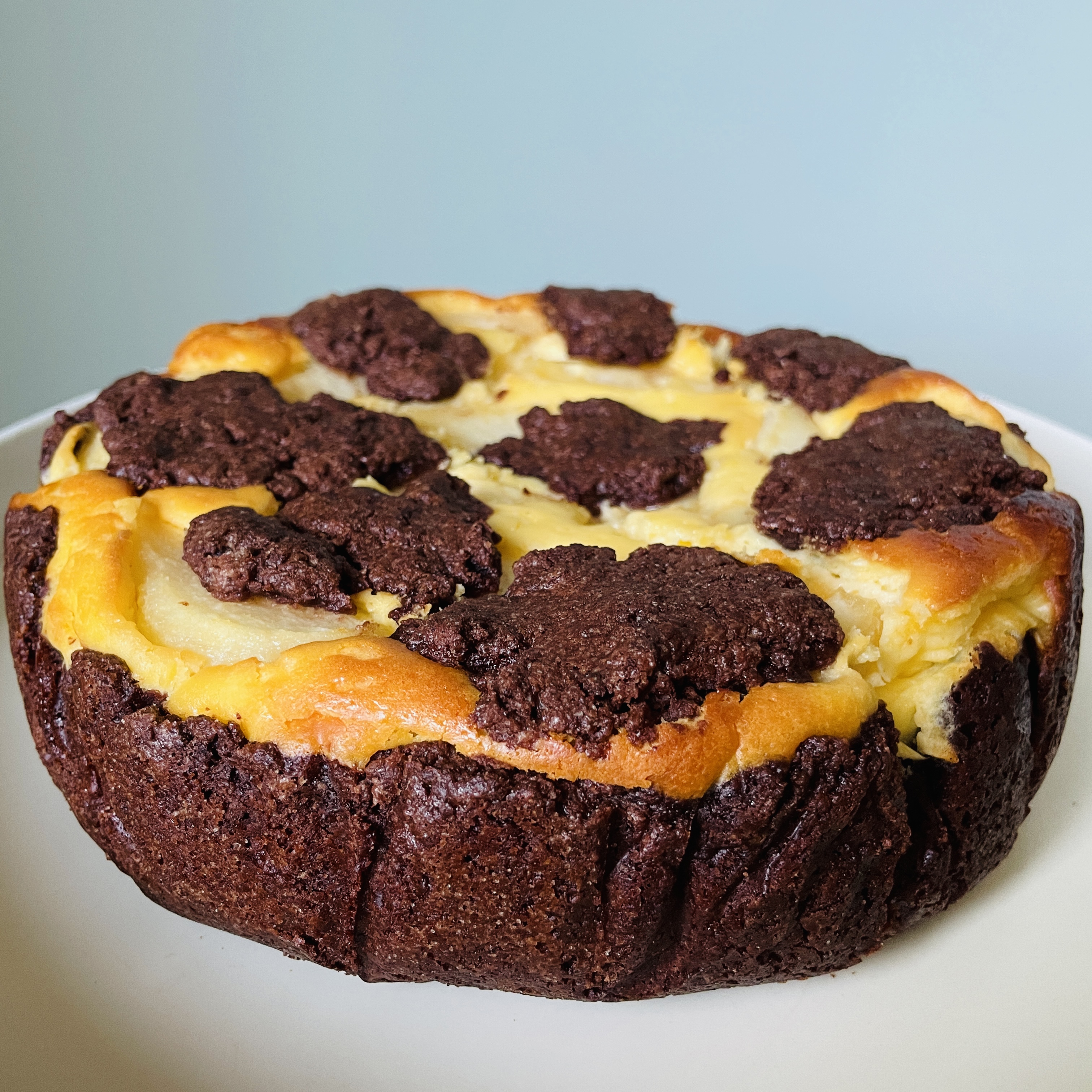 Kleiner Russischer Zupfkuchen mit Birnen