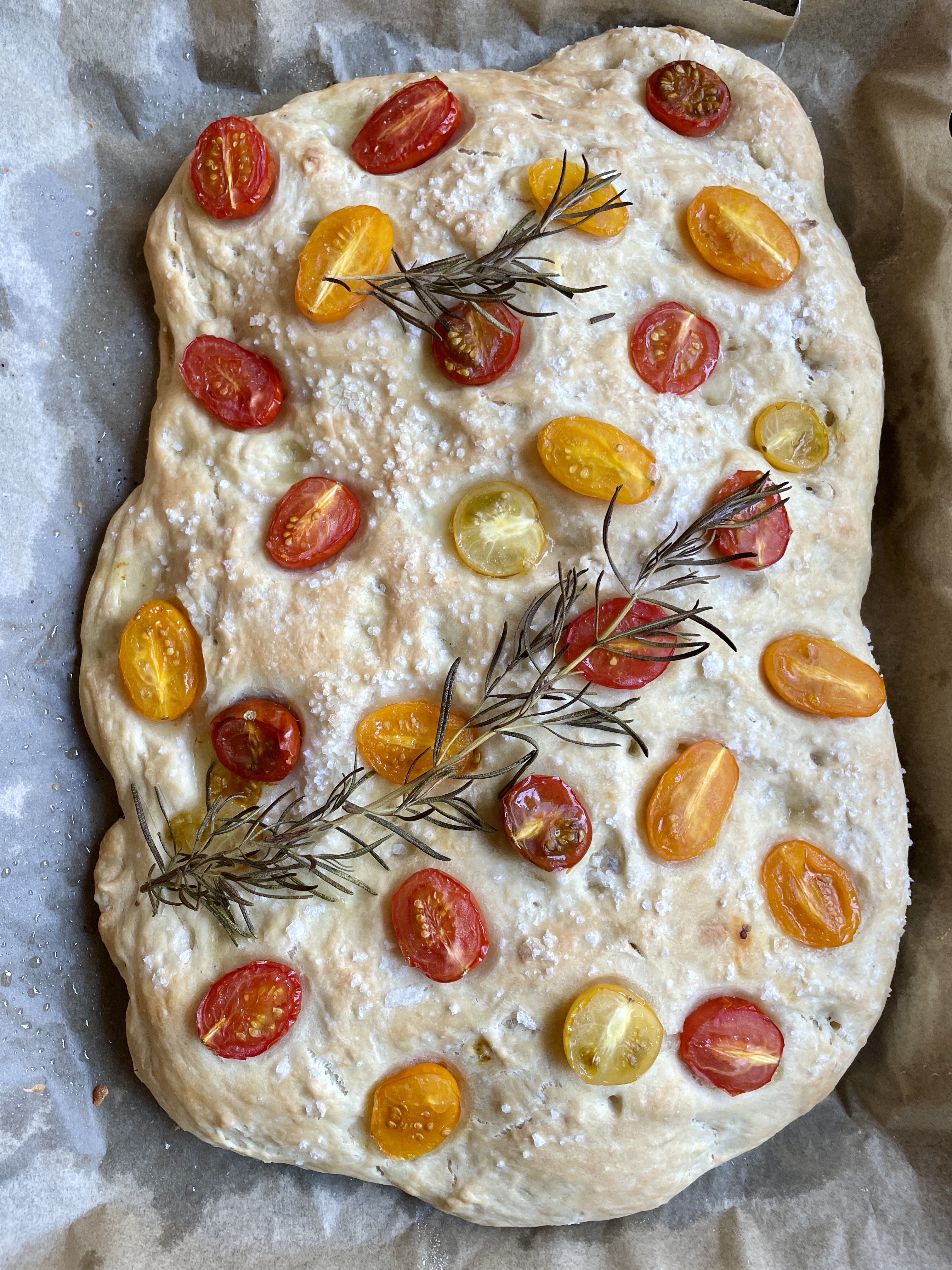 Knusprige Focaccia wie in Italien
