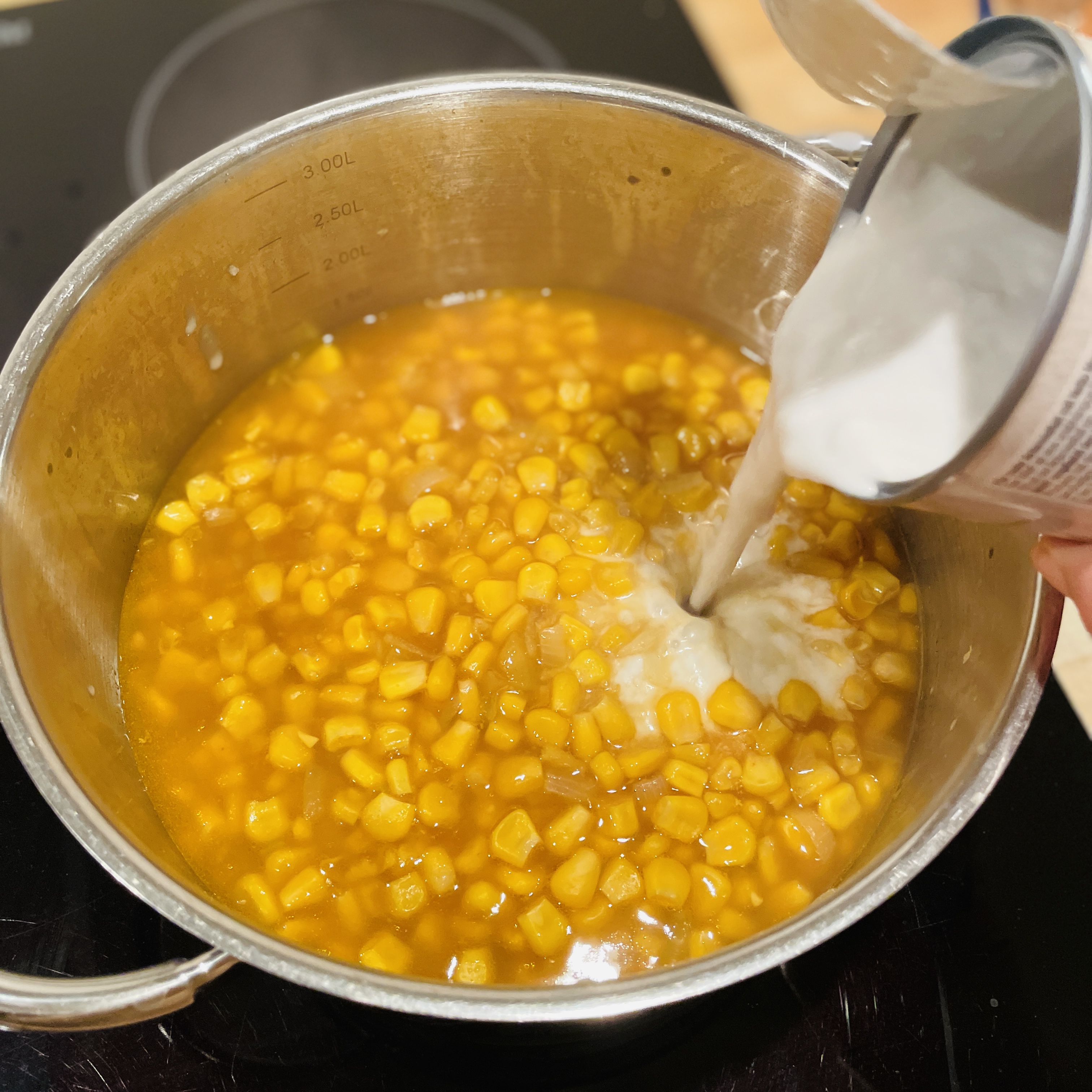 Mais-Kokos-Suppe - vegan – Schritt 5