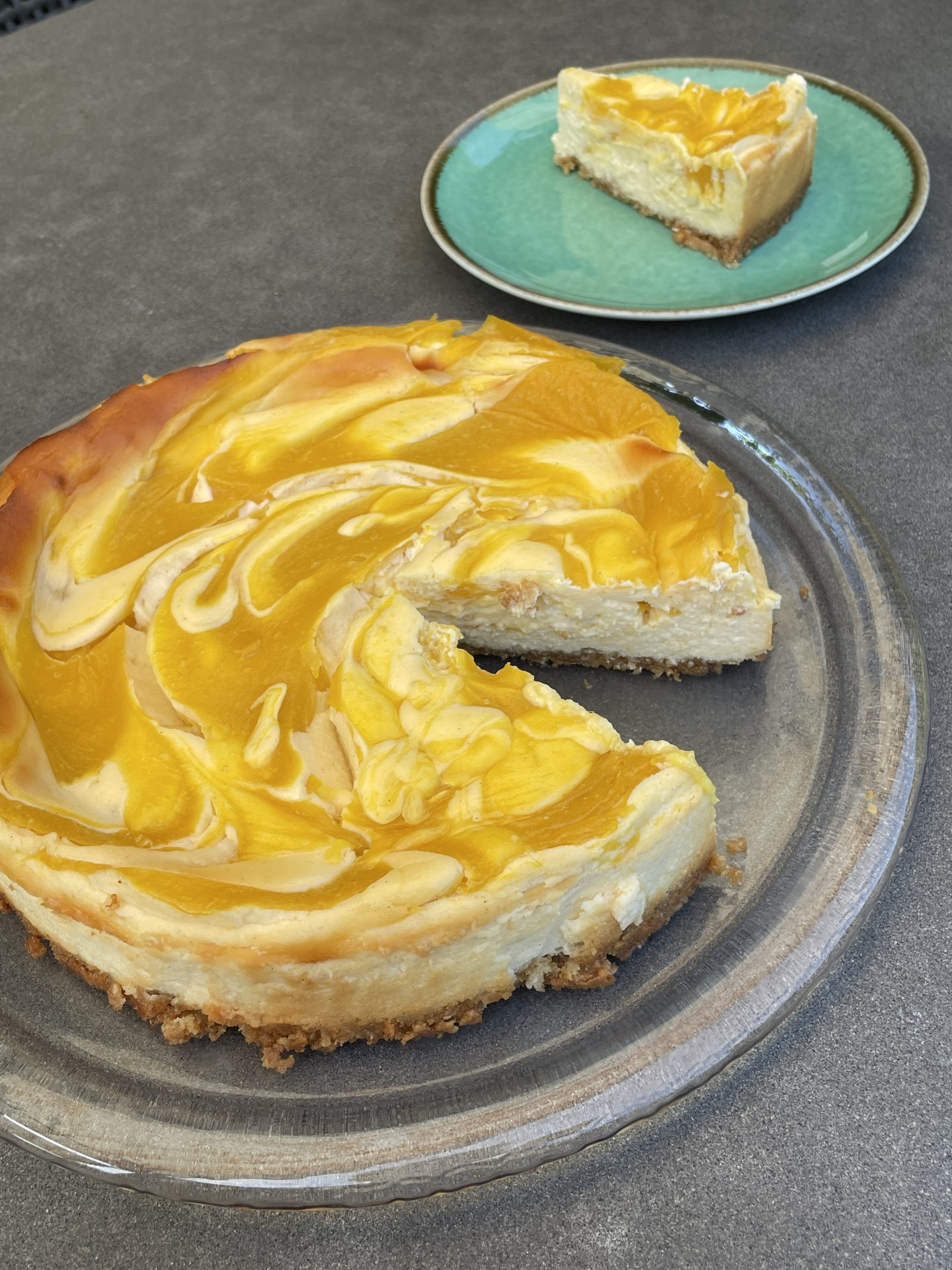 Mango-Cheesecake