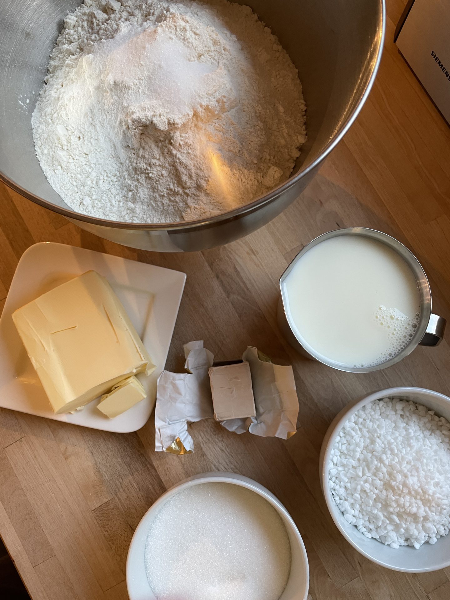 Martinsbrezel – Schritt 1