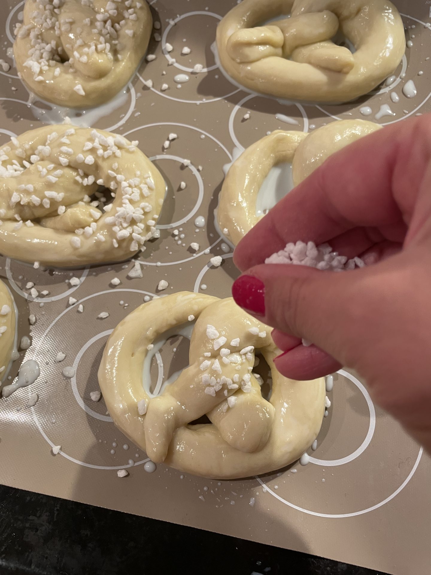 Martinsbrezel – Schritt 5