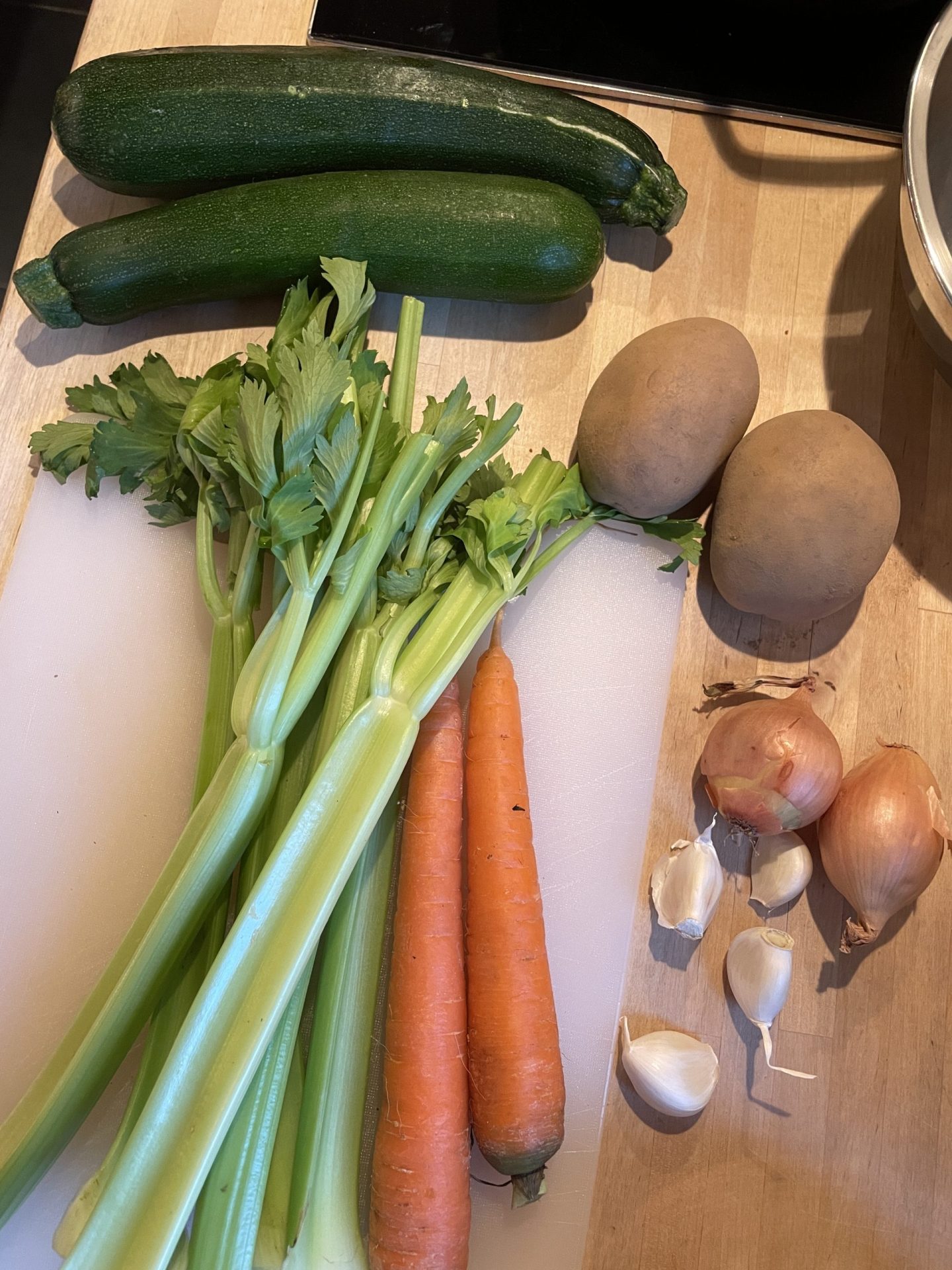 Minestrone (nach einem Rezept von BBC-Food) – Schritt 1