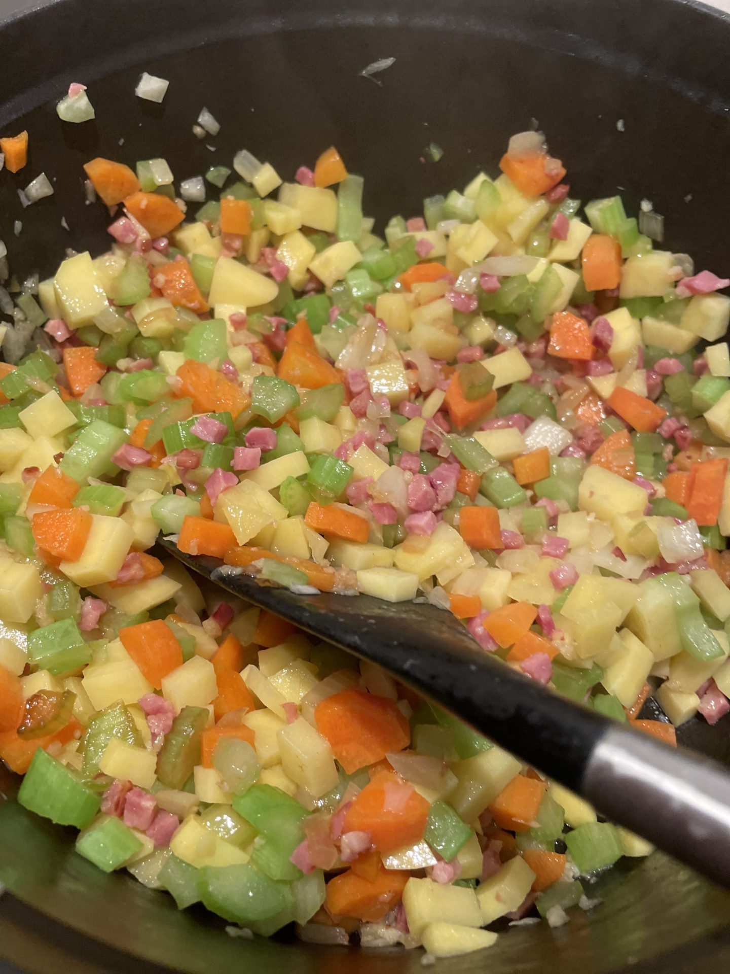 Minestrone (nach einem Rezept von BBC-Food) – Schritt 2