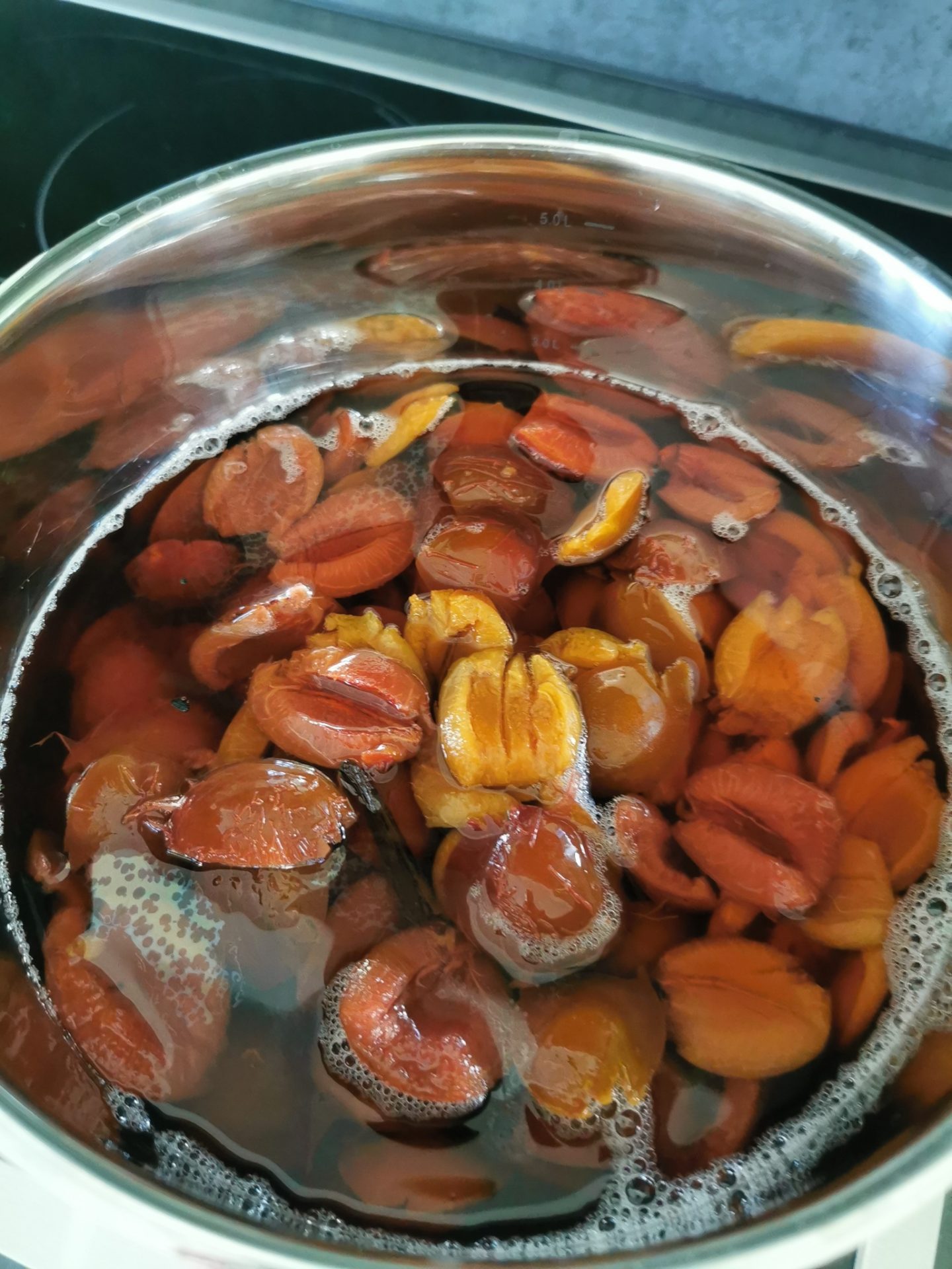 Obstsuppe – Schritt 1