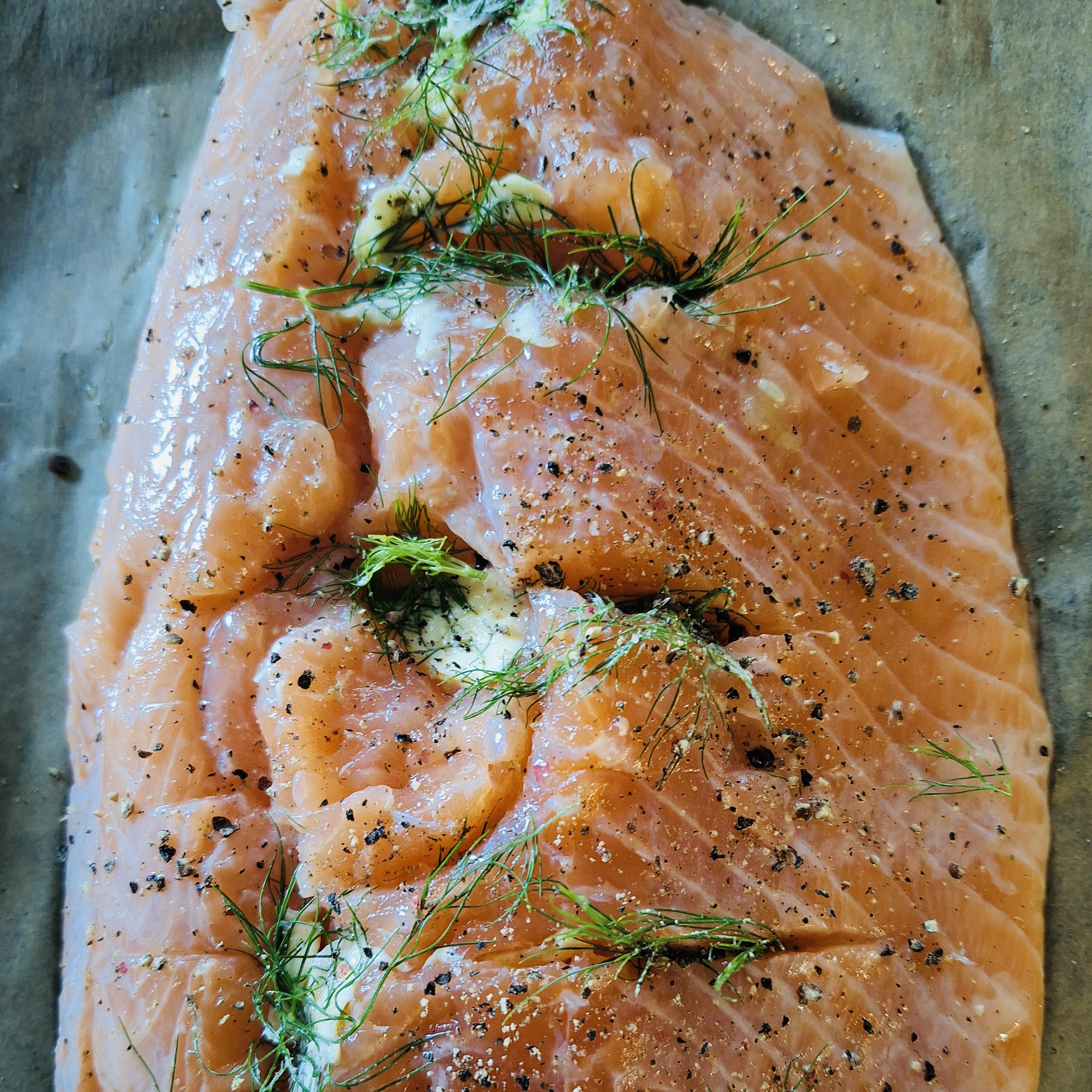 Ofen-Lachs mit Dill-Kartoffeln – Schritt 3