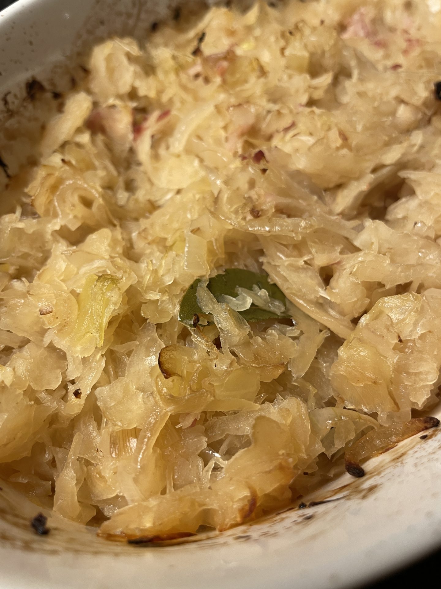 Ofen-Sauerkraut