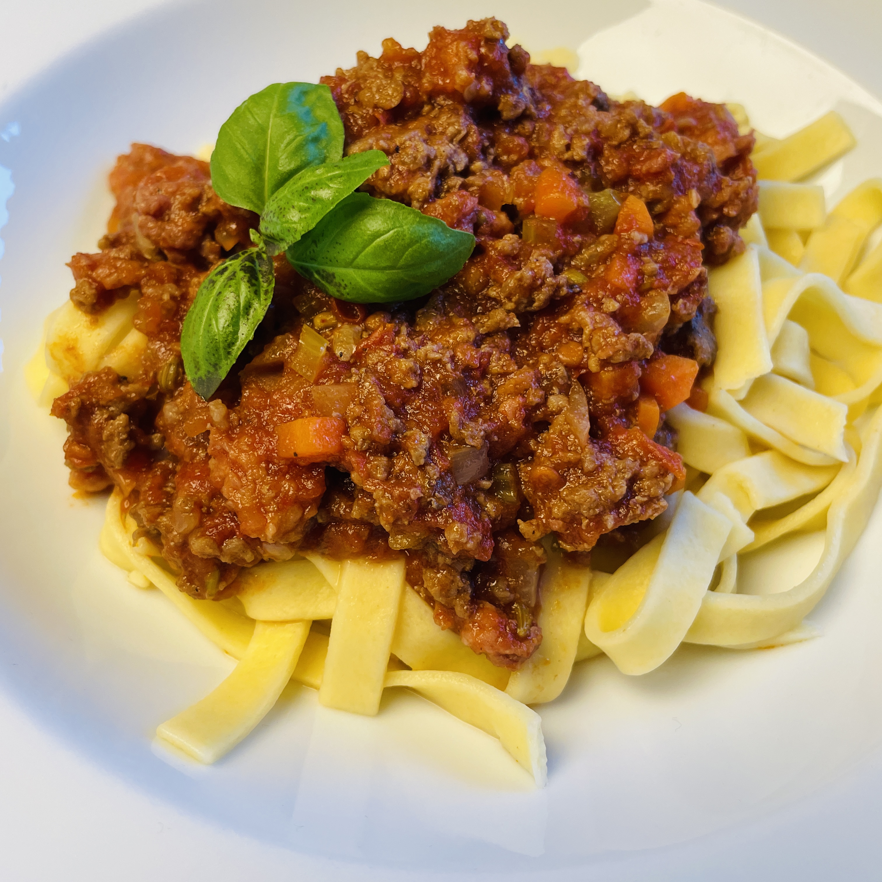 Pasta Bolognese mit Salsiccia