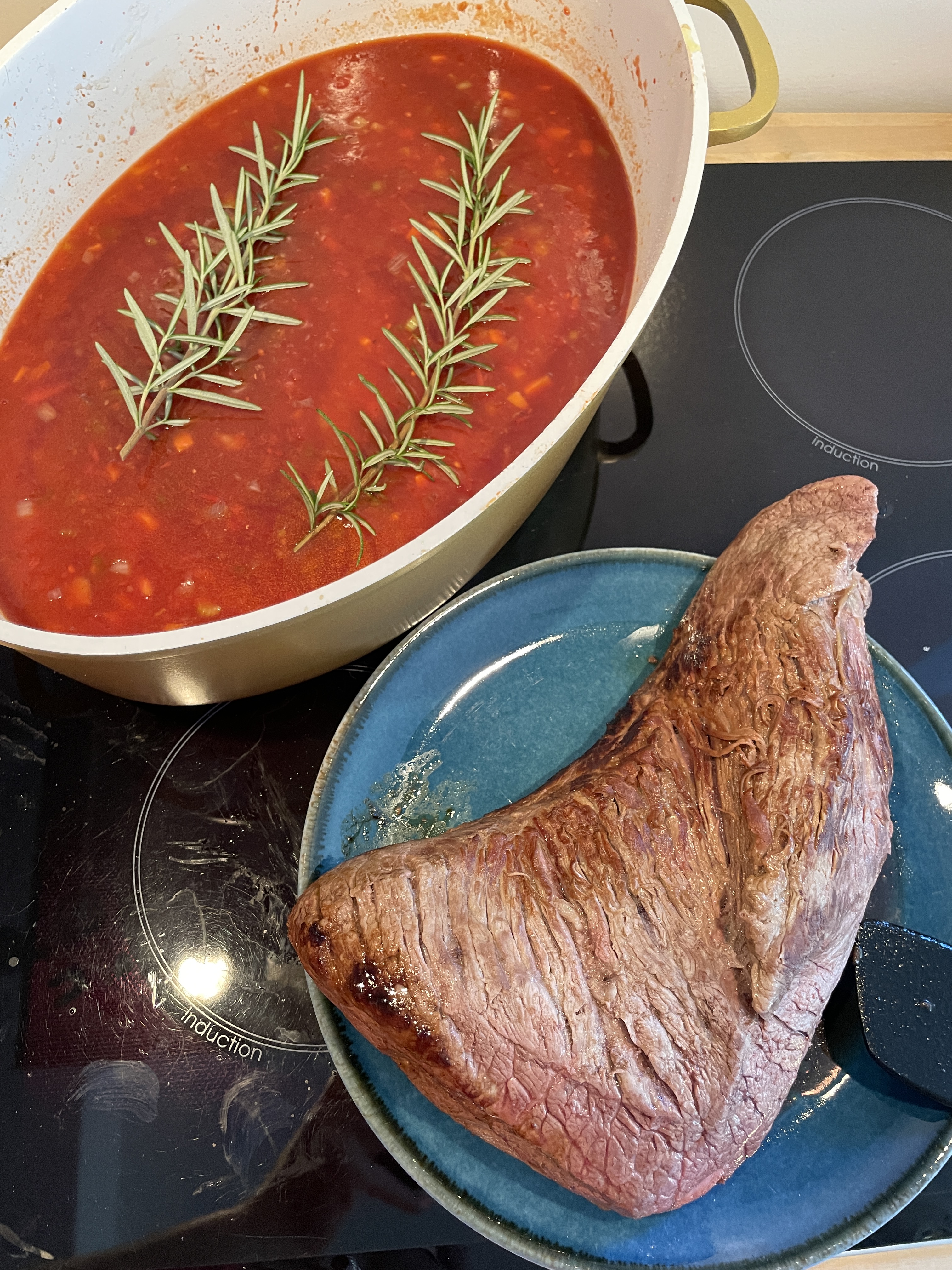 Pasta mit Beef Ragout (slow cooked) – Schritt 6