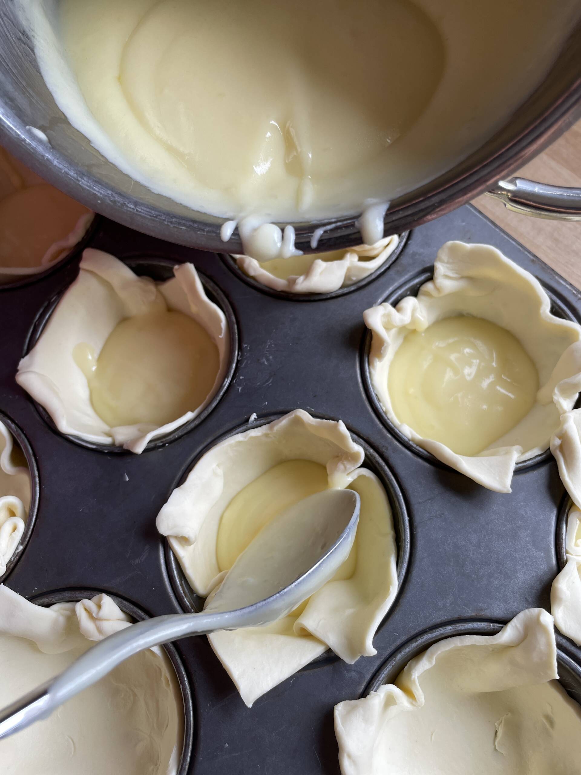 Pastéis de Nata – Schritt 4