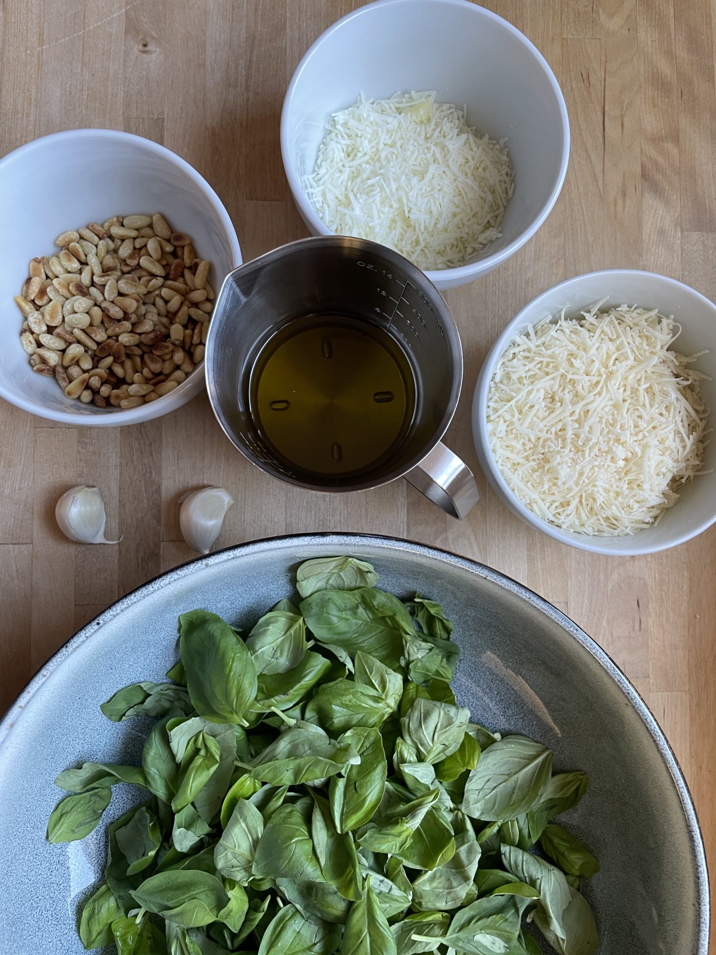 Pesto alla genovese – Schritt 1