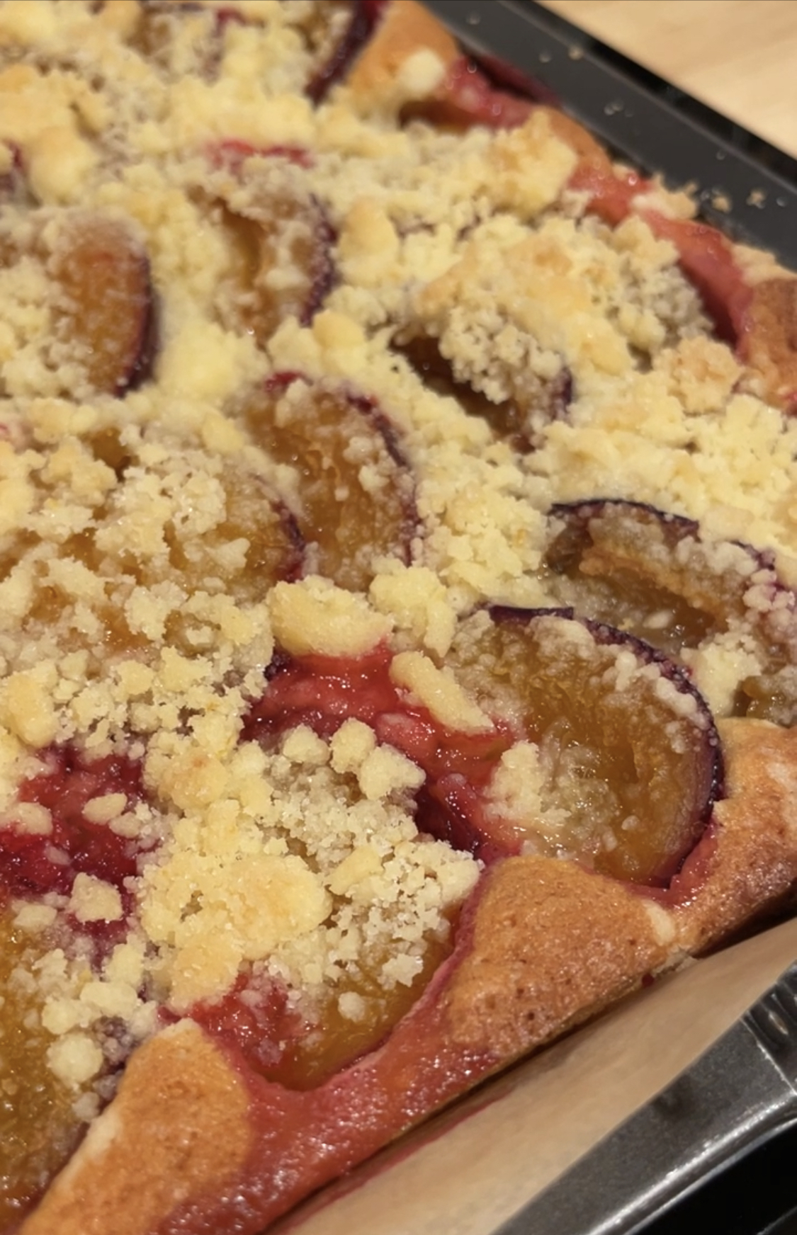 Pflaumenkuchen mit Zitronen-Crumble für Jan Malte Andresen – Schritt 4
