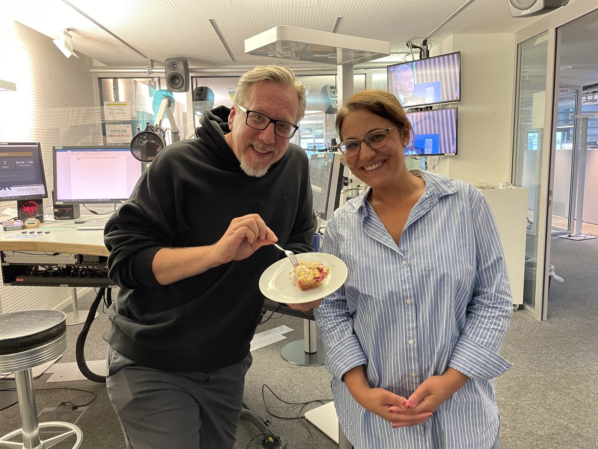 Pflaumenkuchen mit Zitronen-Crumble für Jan Malte Andresen