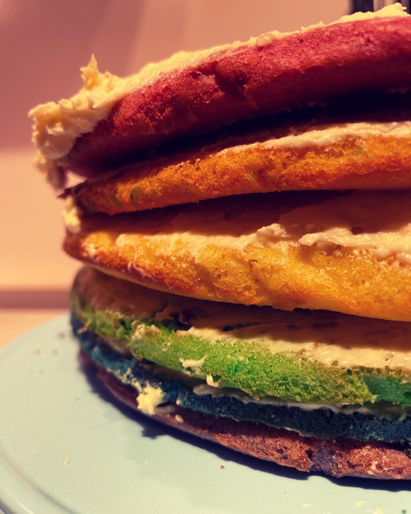 Regenbogentorte für Alle Farben – Schritt 5
