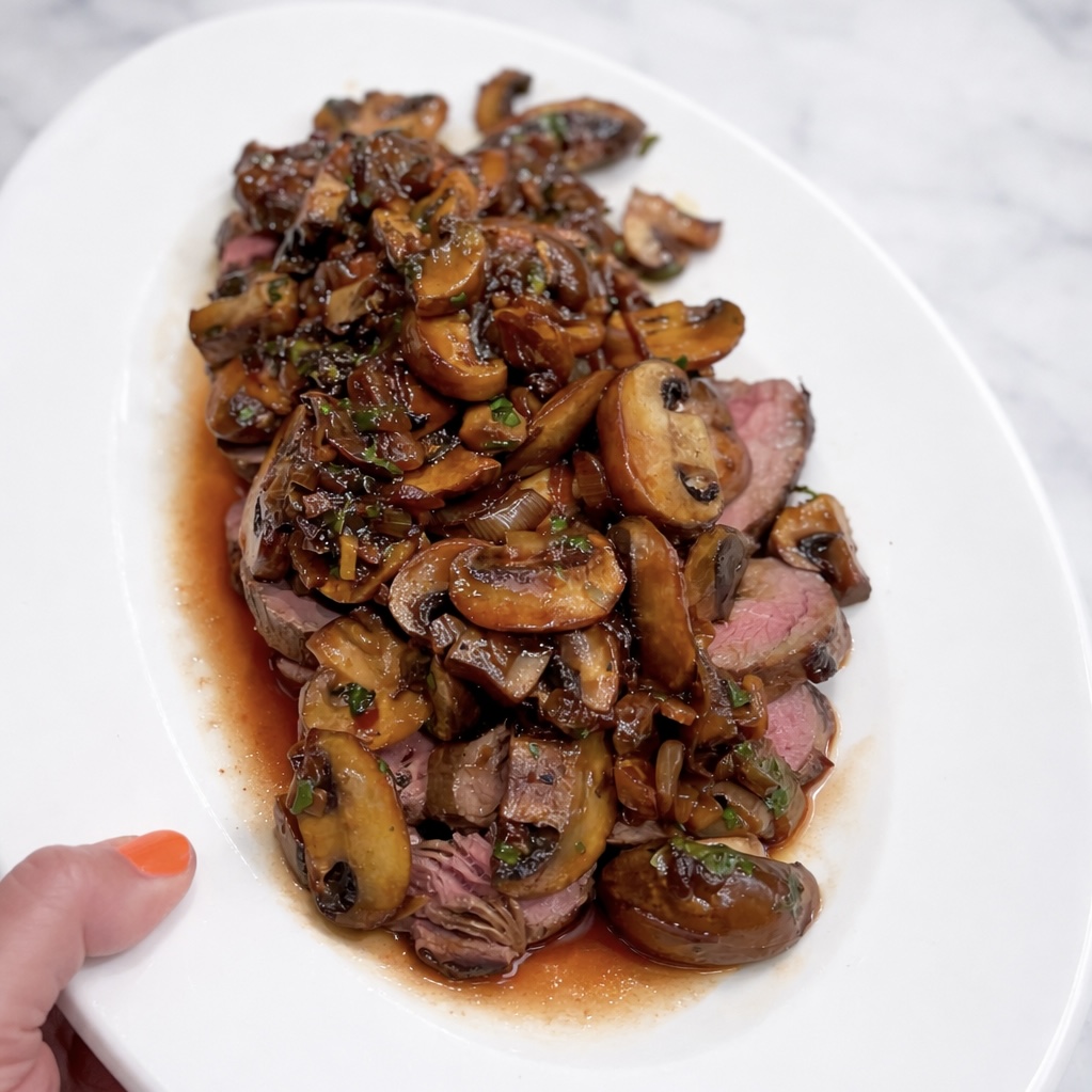 Rinderfilet mit Pilzsauce