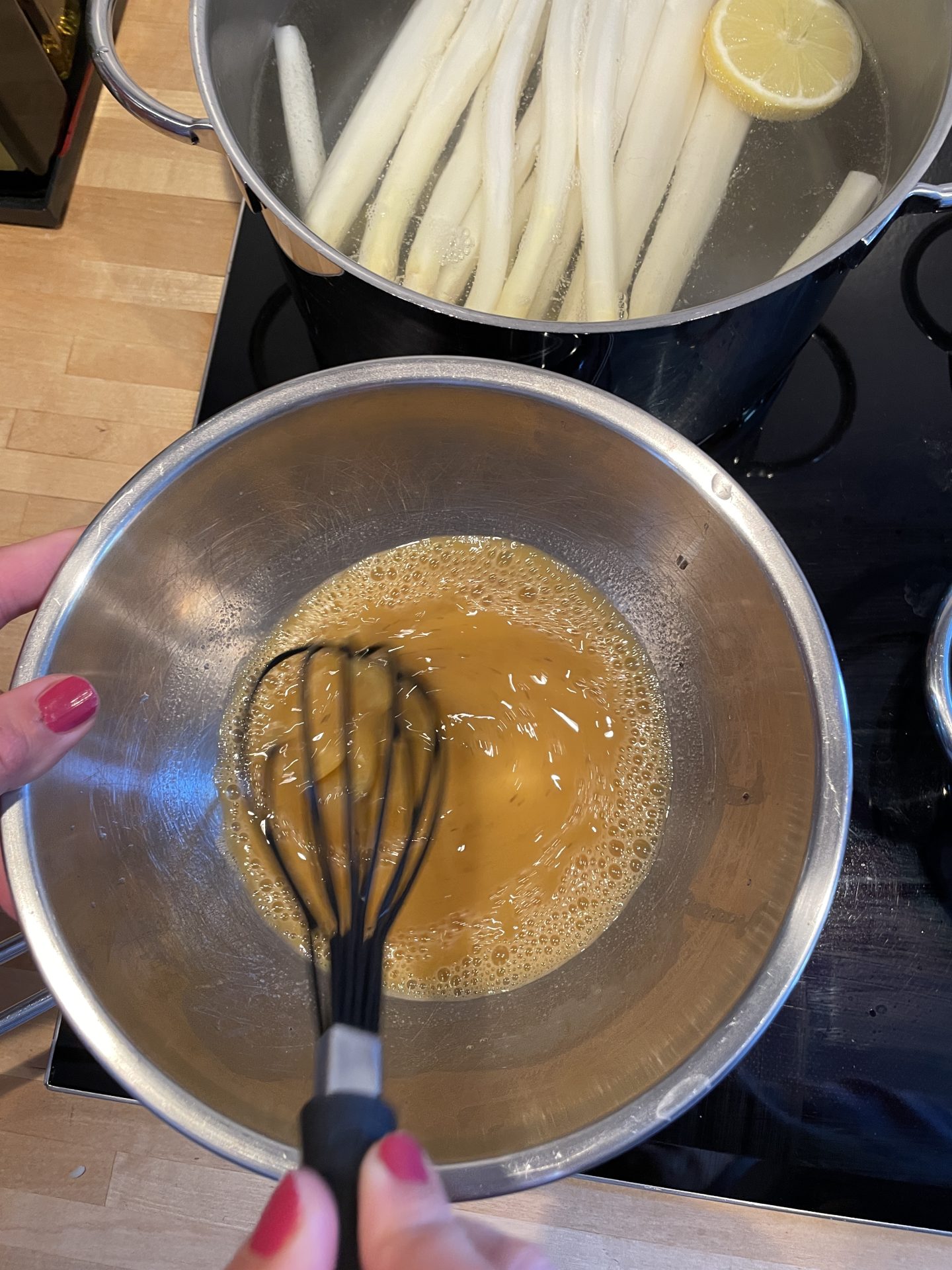 Sauce Hollandaise (nach einem Rezept von Frank Buchholz) – Schritt 1