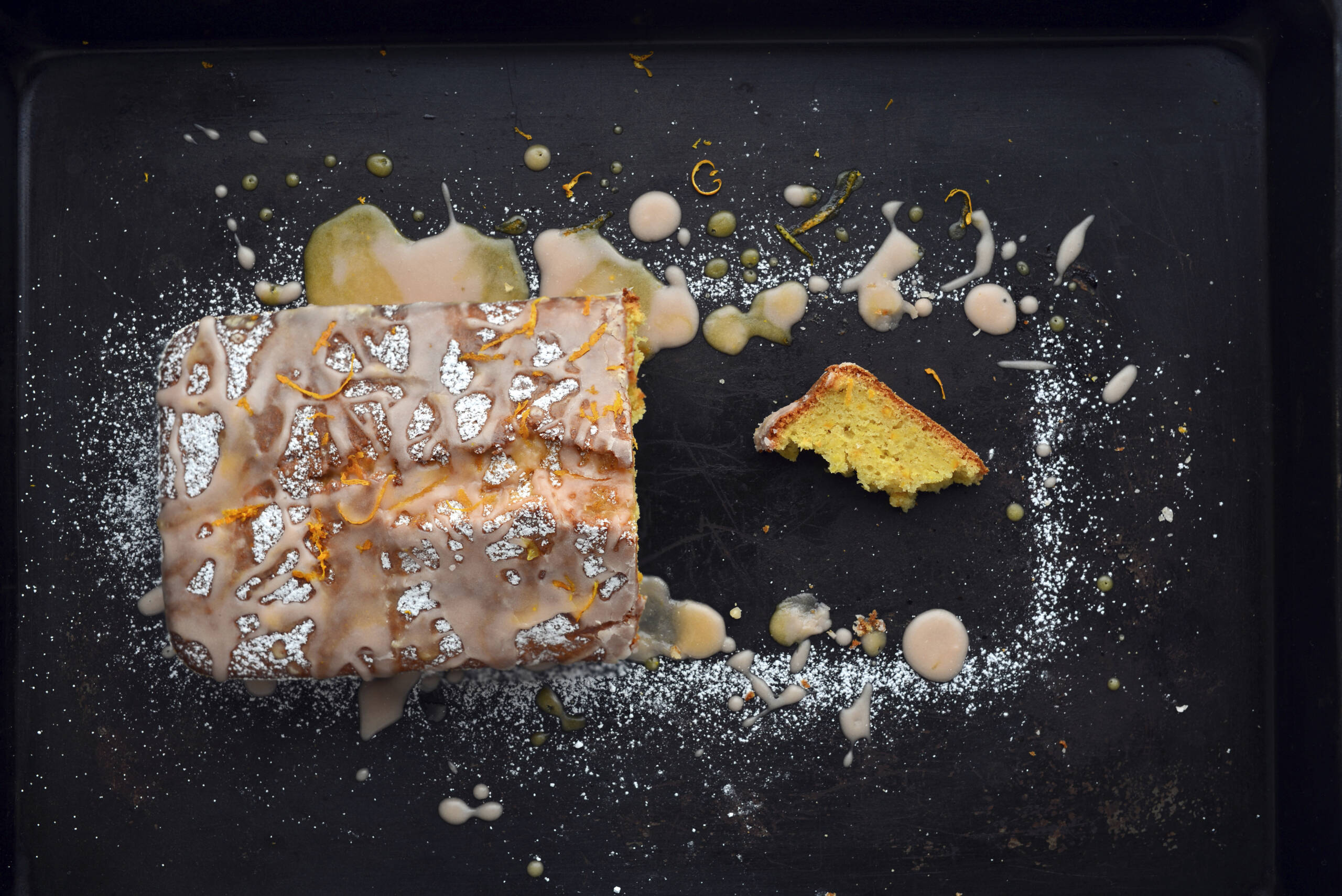 Sizilianischer Orangenkuchen