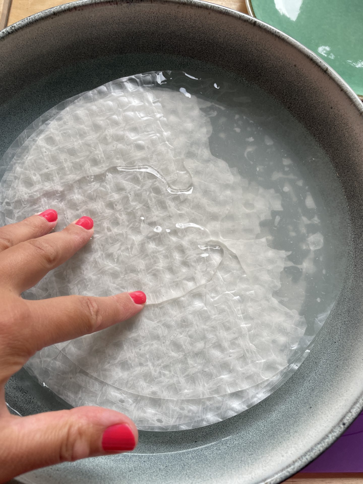 Sommerrollen mit zweierlei Dips – Schritt 4