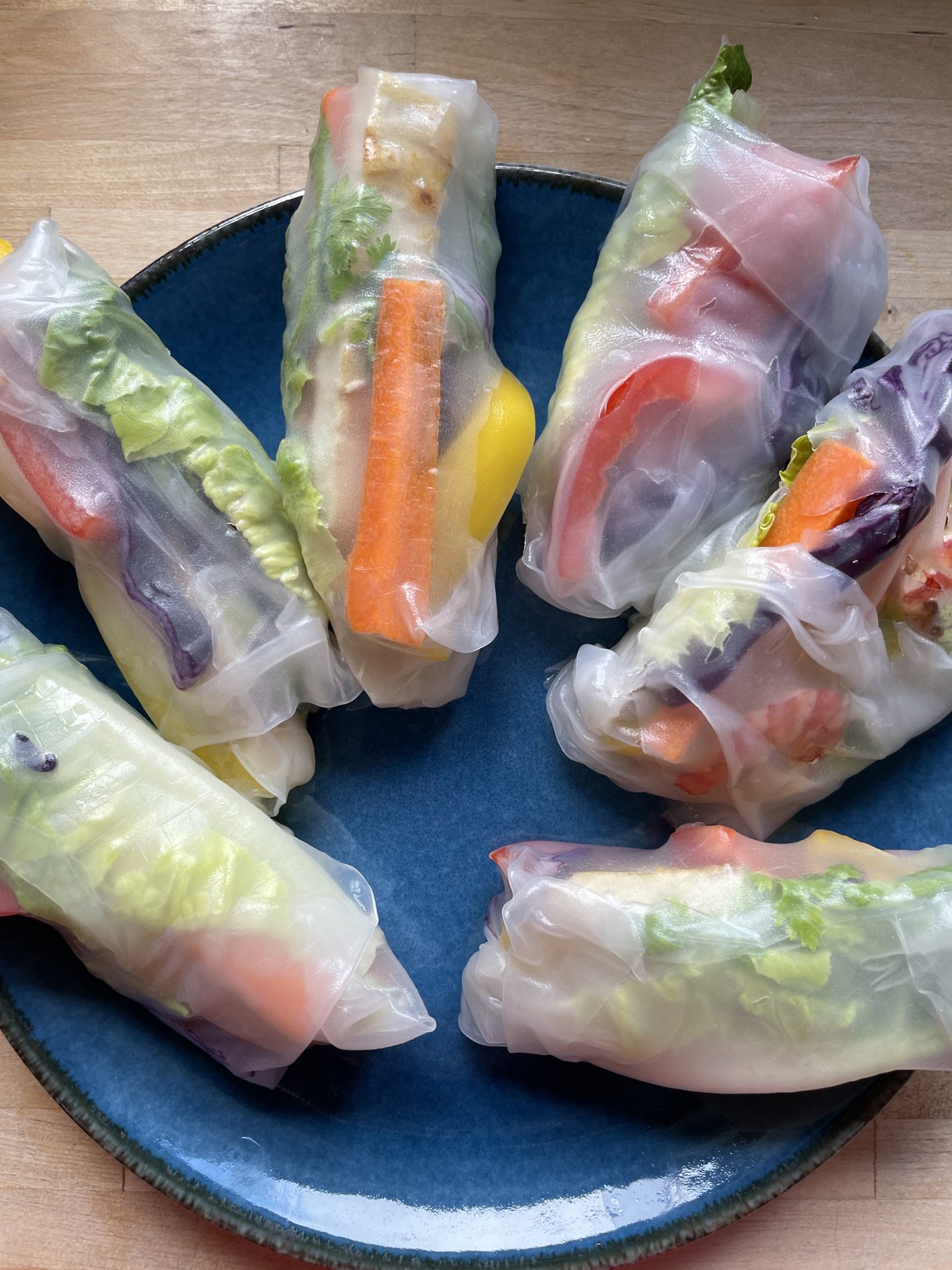 Sommerrollen mit zweierlei Dips – Schritt 7