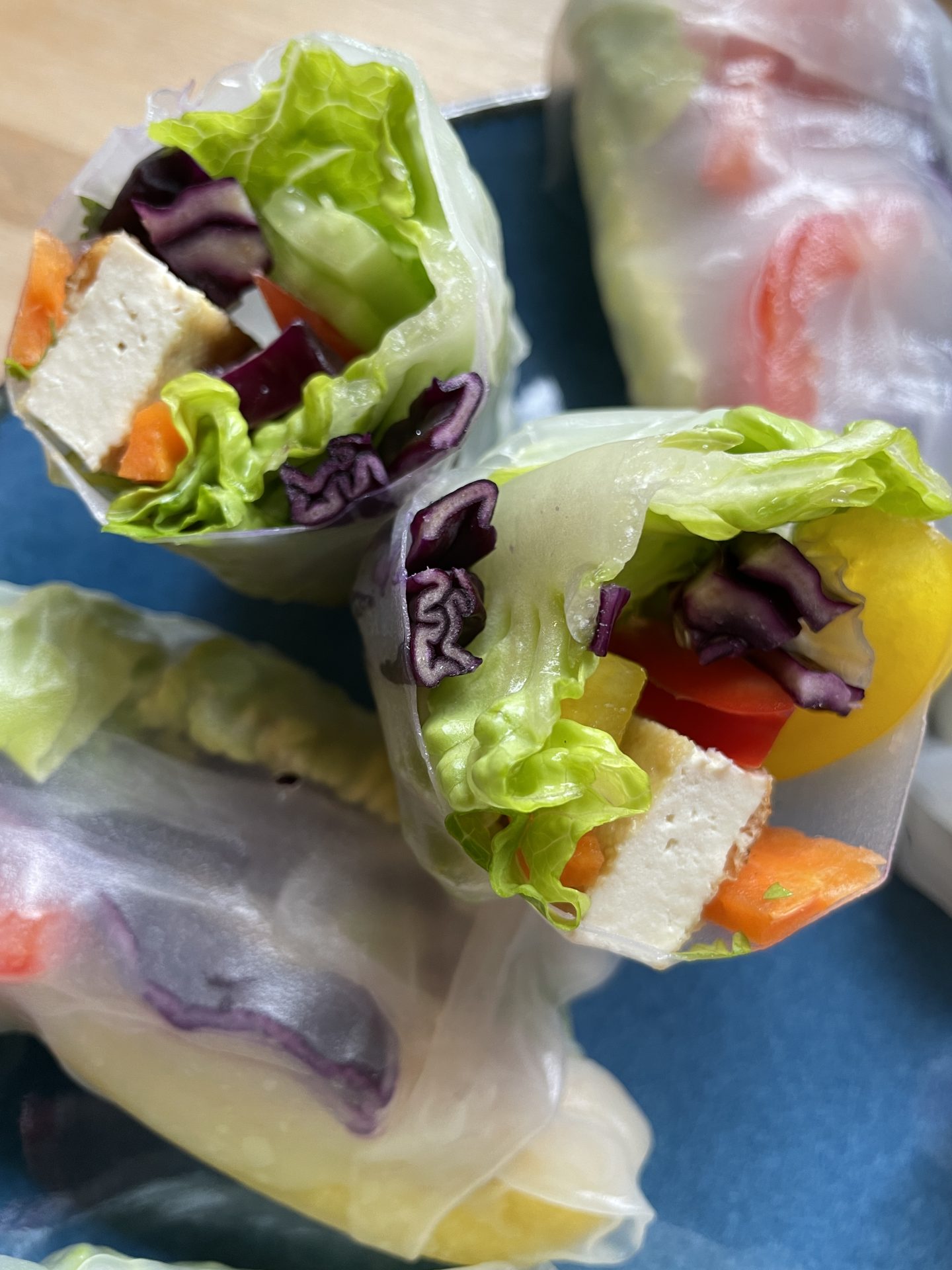 Sommerrollen mit zweierlei Dips