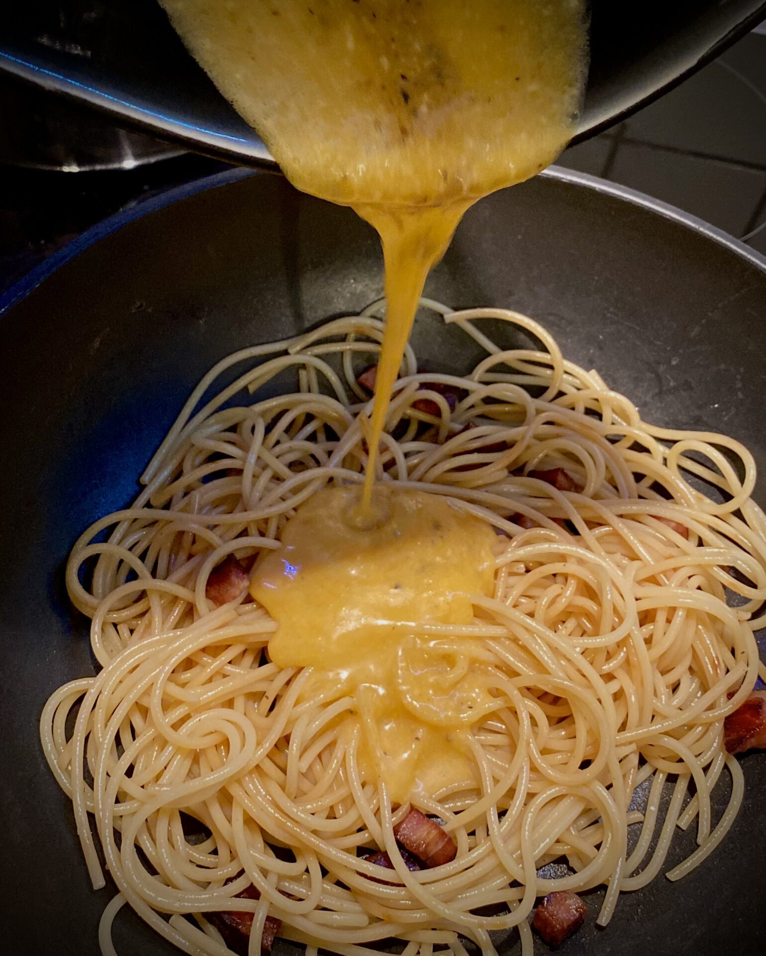 Spaghetti Carbonara – Schritt 7